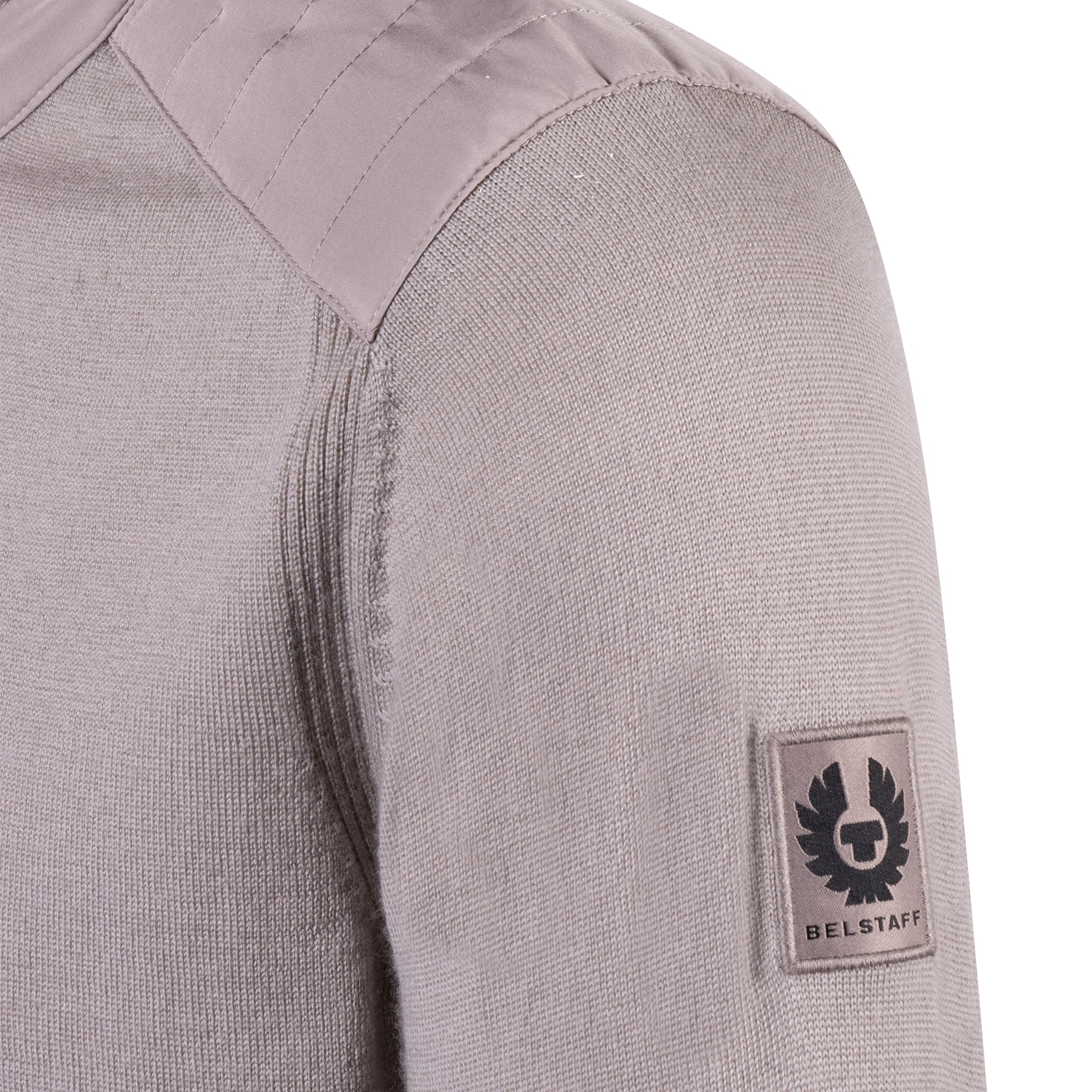 Mens Belstaff Pumice Kilmington 1/2 Zip Knit - Image 2