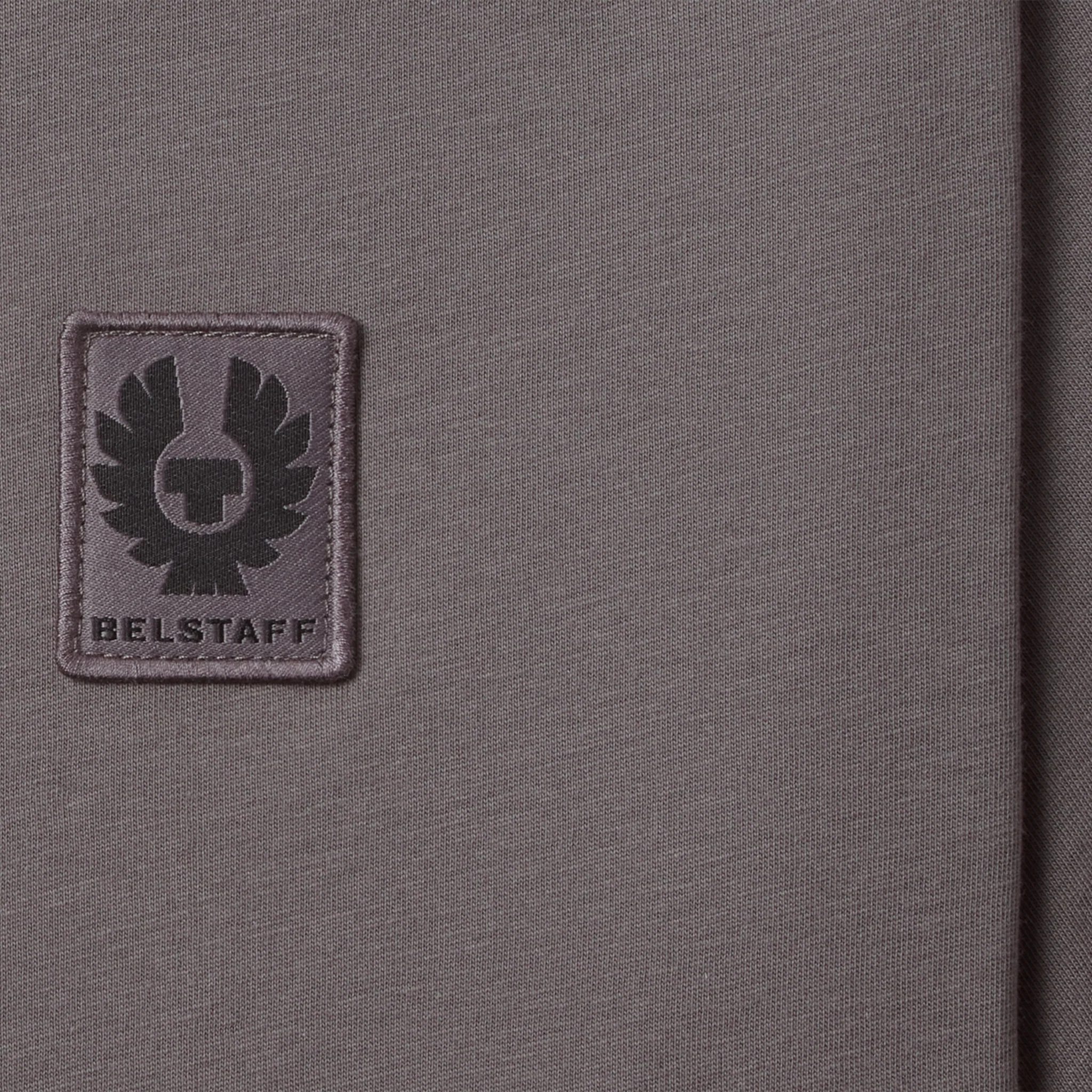 Mens Belstaff Tornado Grey Branded S/s T Shirt - Image 3