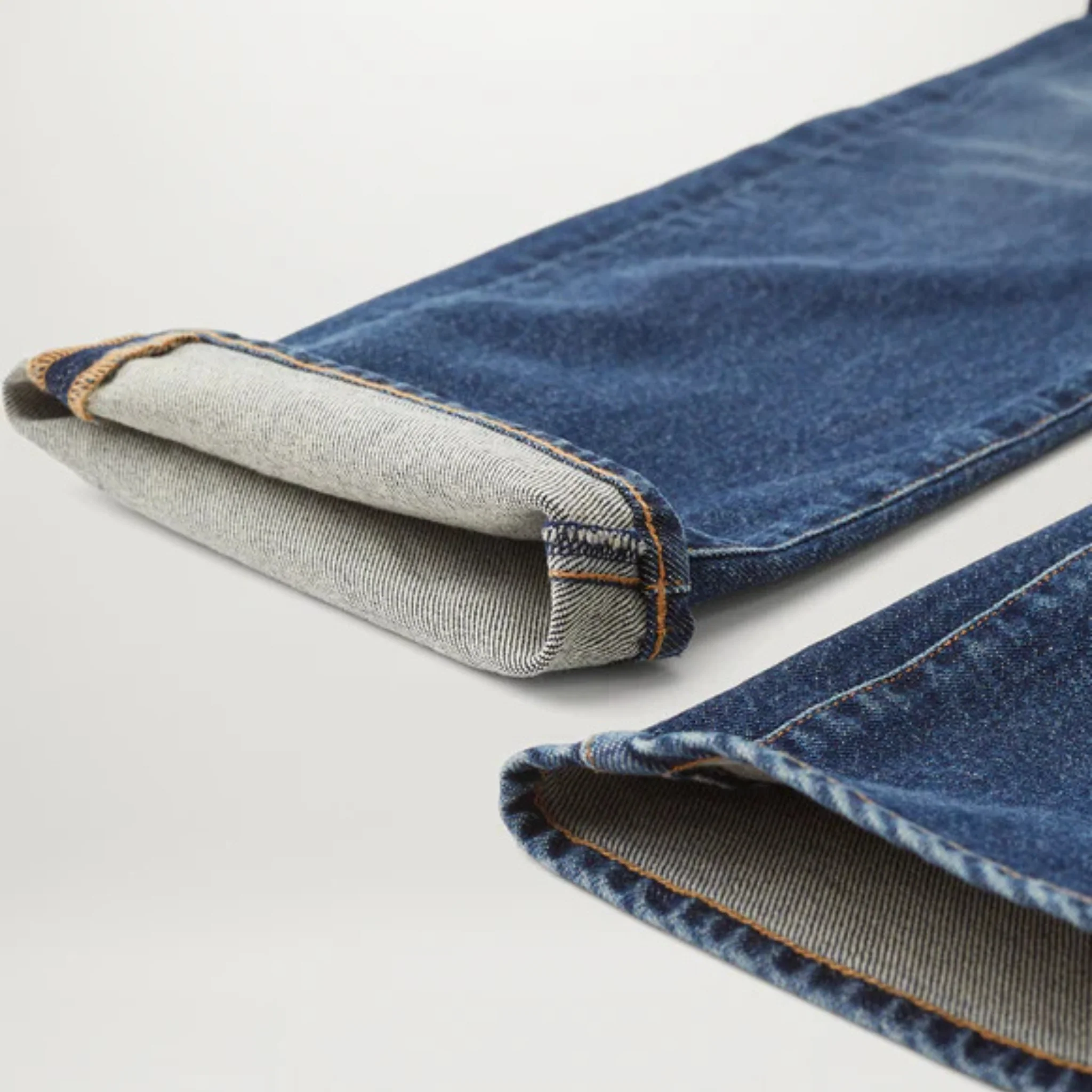 Mens Belstaff Washed Indigo Longton Regular Fit Jeans - Image 6