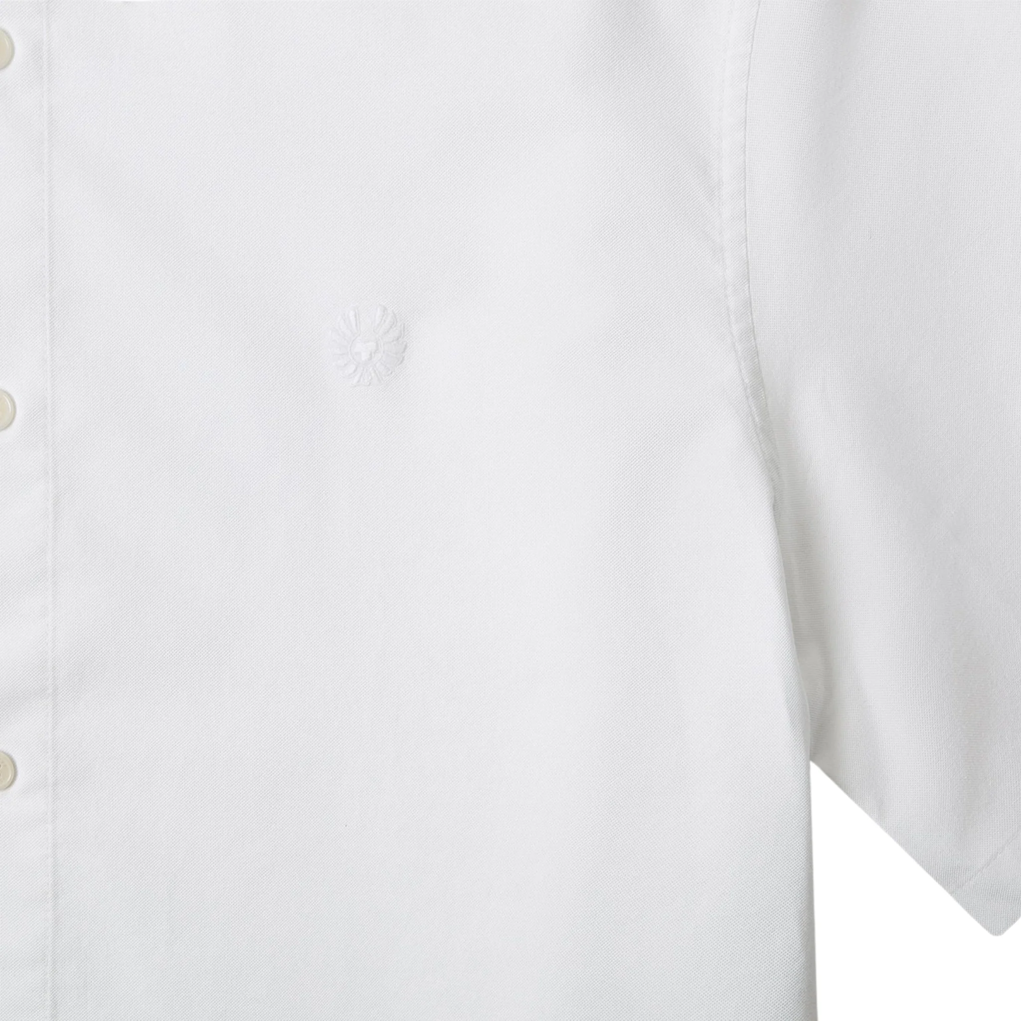 Mens Belstaff White Street S/s Shirt - Image 2