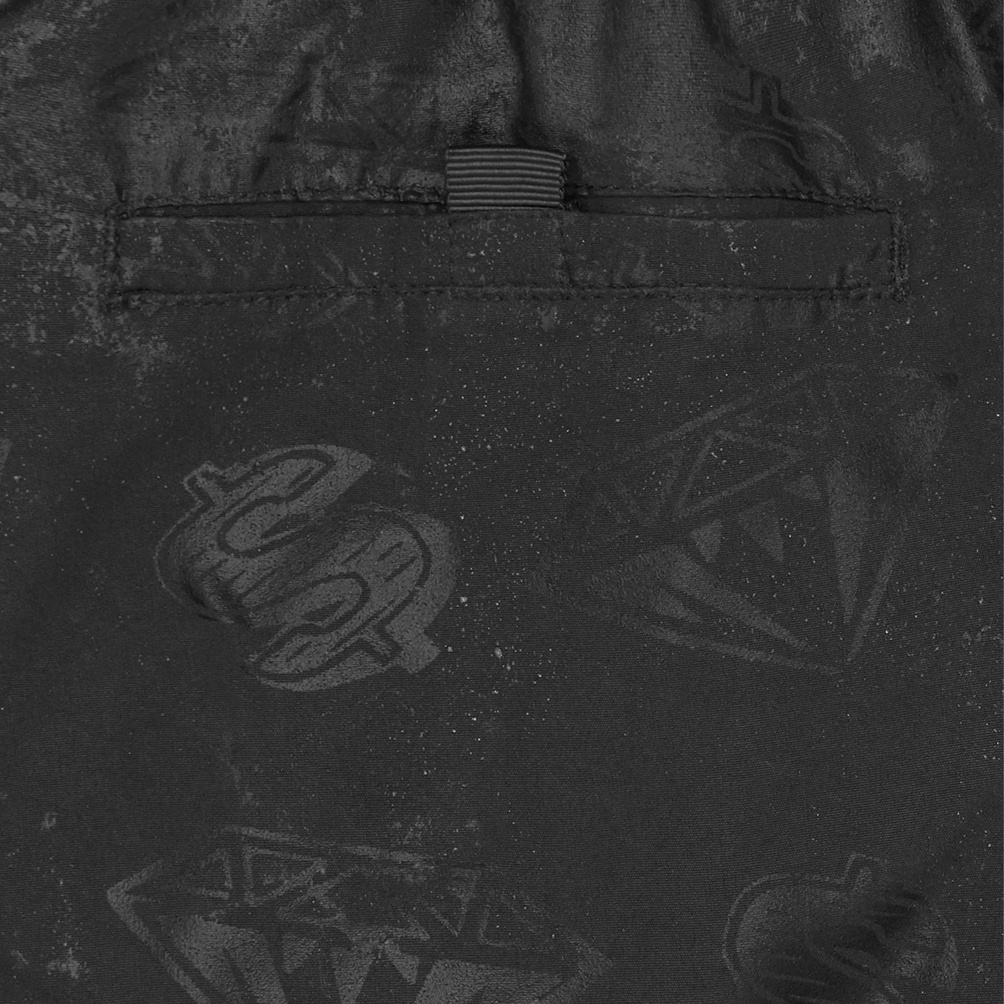 Mens Billionaire Boy's Club Black Diamonds & Dollars Water Reactive Swim Shorts - Image 5