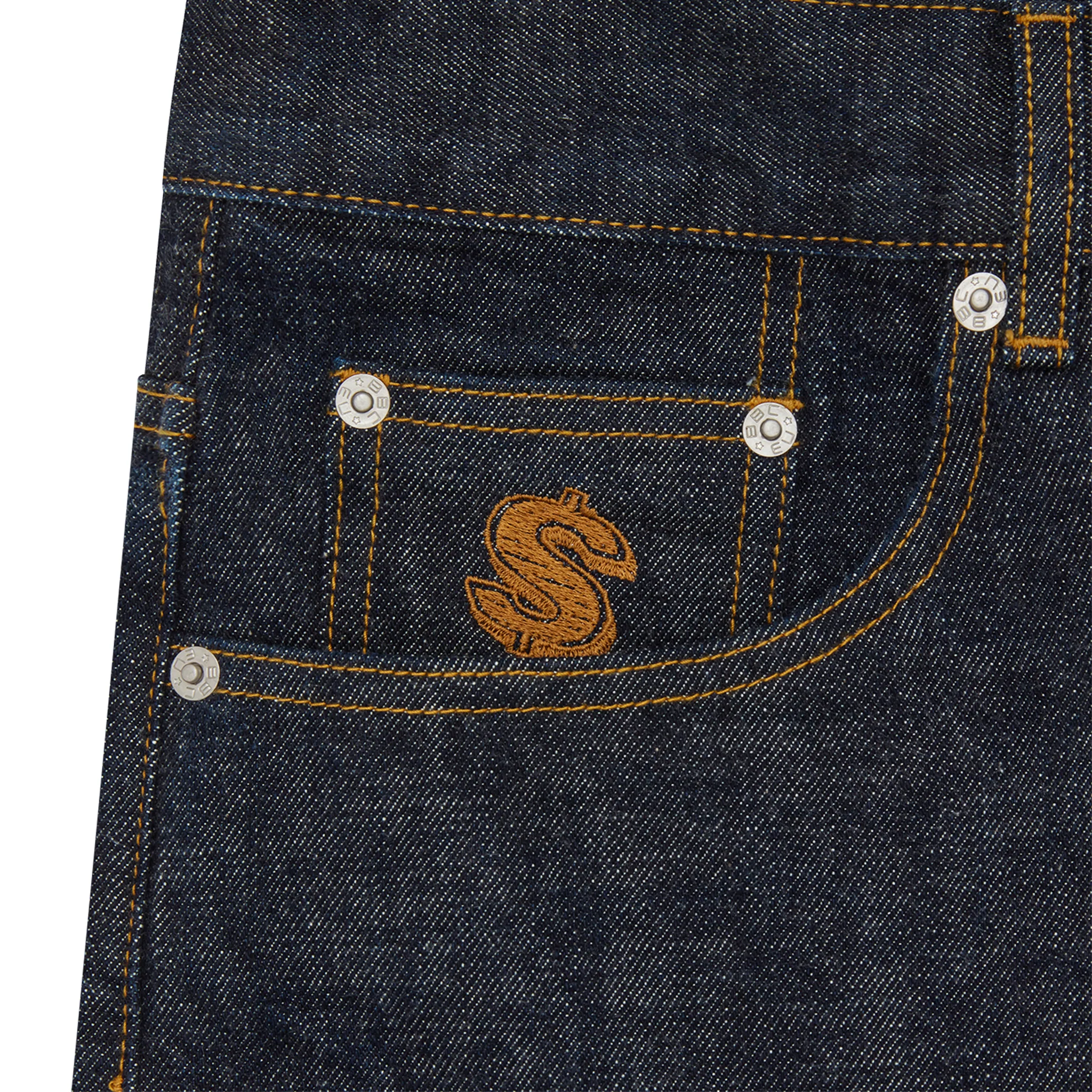Mens Billionaire Boy's Club Indigo Astro Denim Pants - Image 2