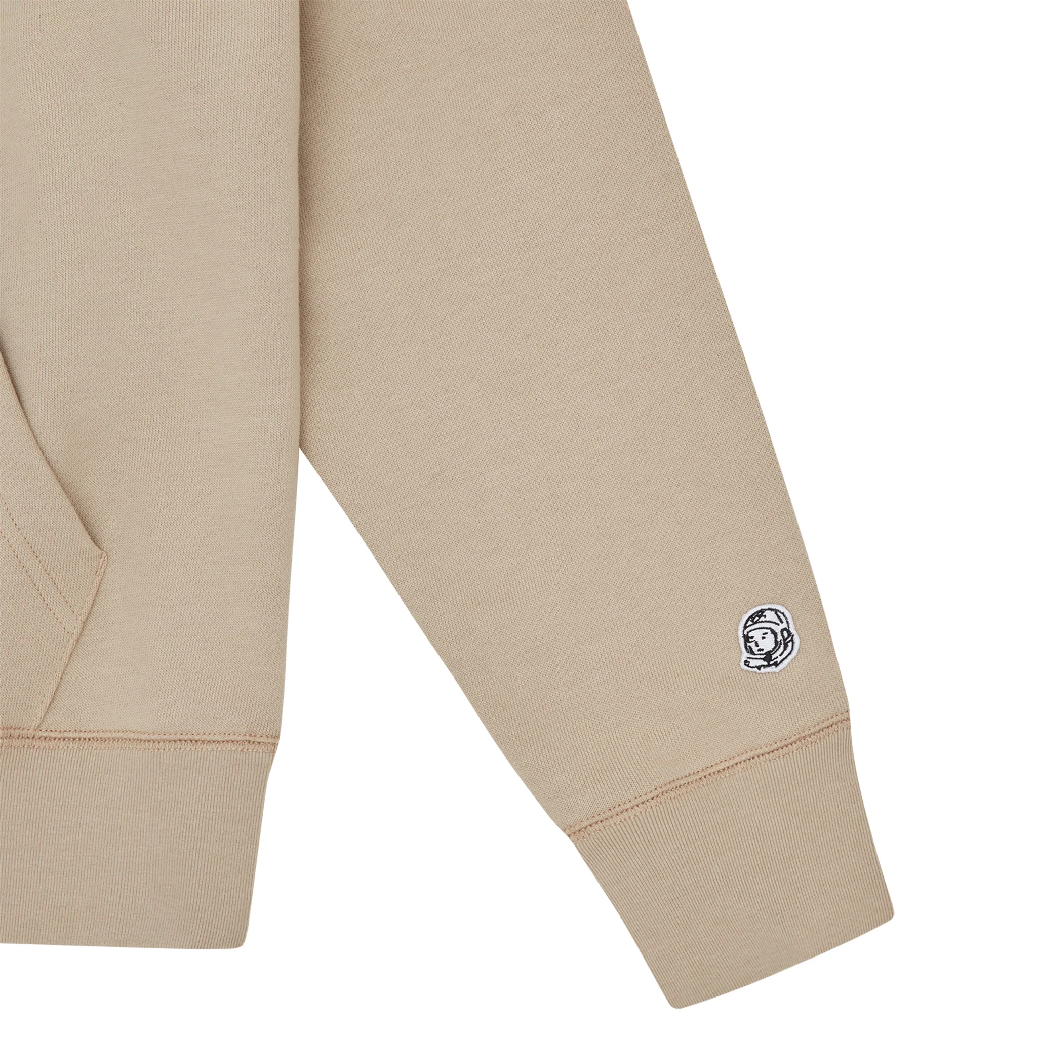 Mens Billionaire Boy's Club Sand/White Logo Small Arch Logo Hoodie - Image 4