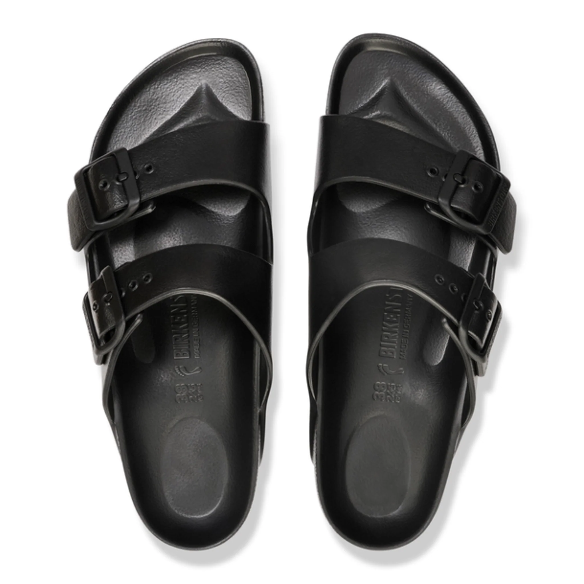 Mens Birkenstock Black Arizona EVA Sandals - Image 3