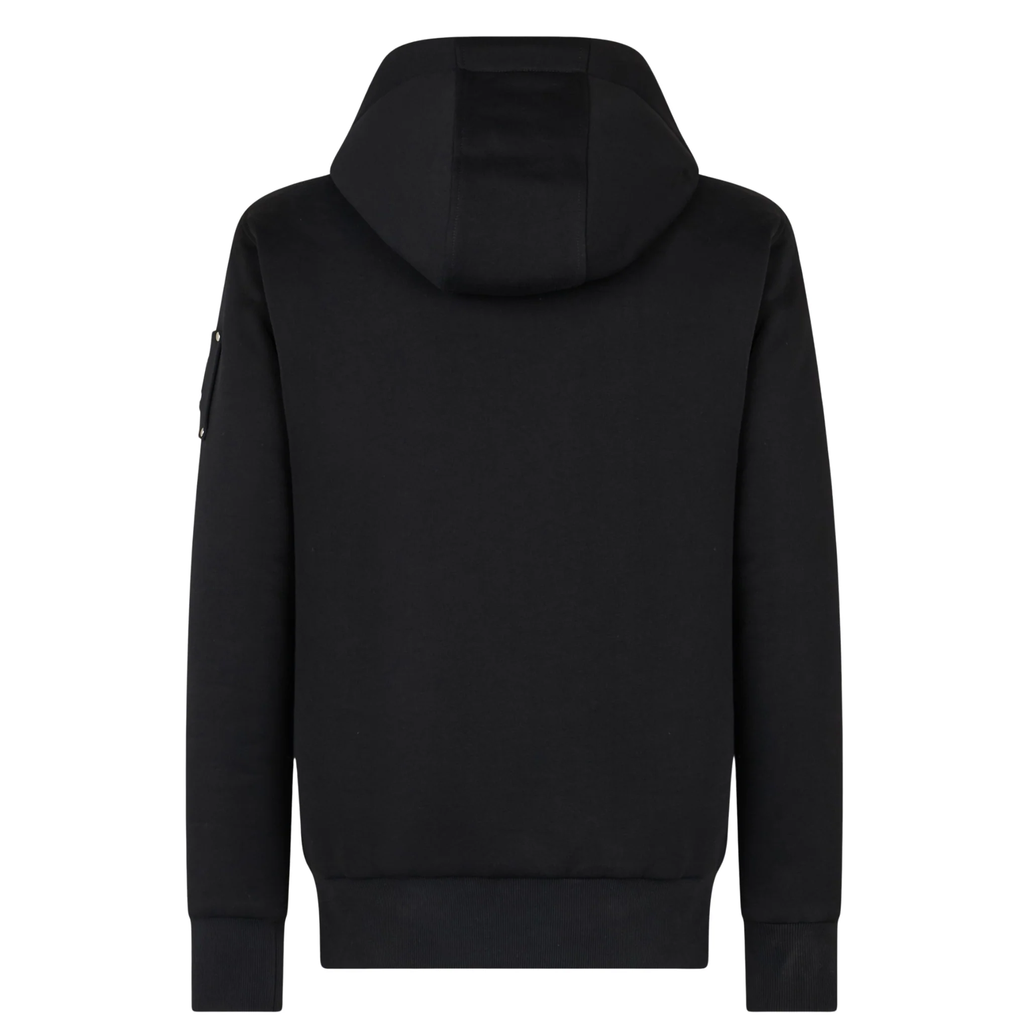 Mens Moose Knuckles Black Classic Bunny Hoodie - Image 2