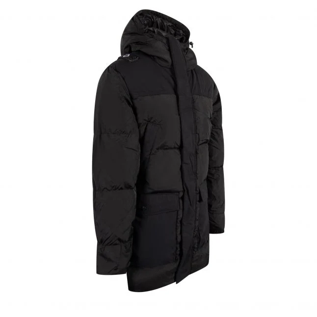Mens MA.STRUM Black Recoil Down Coat - Image 2