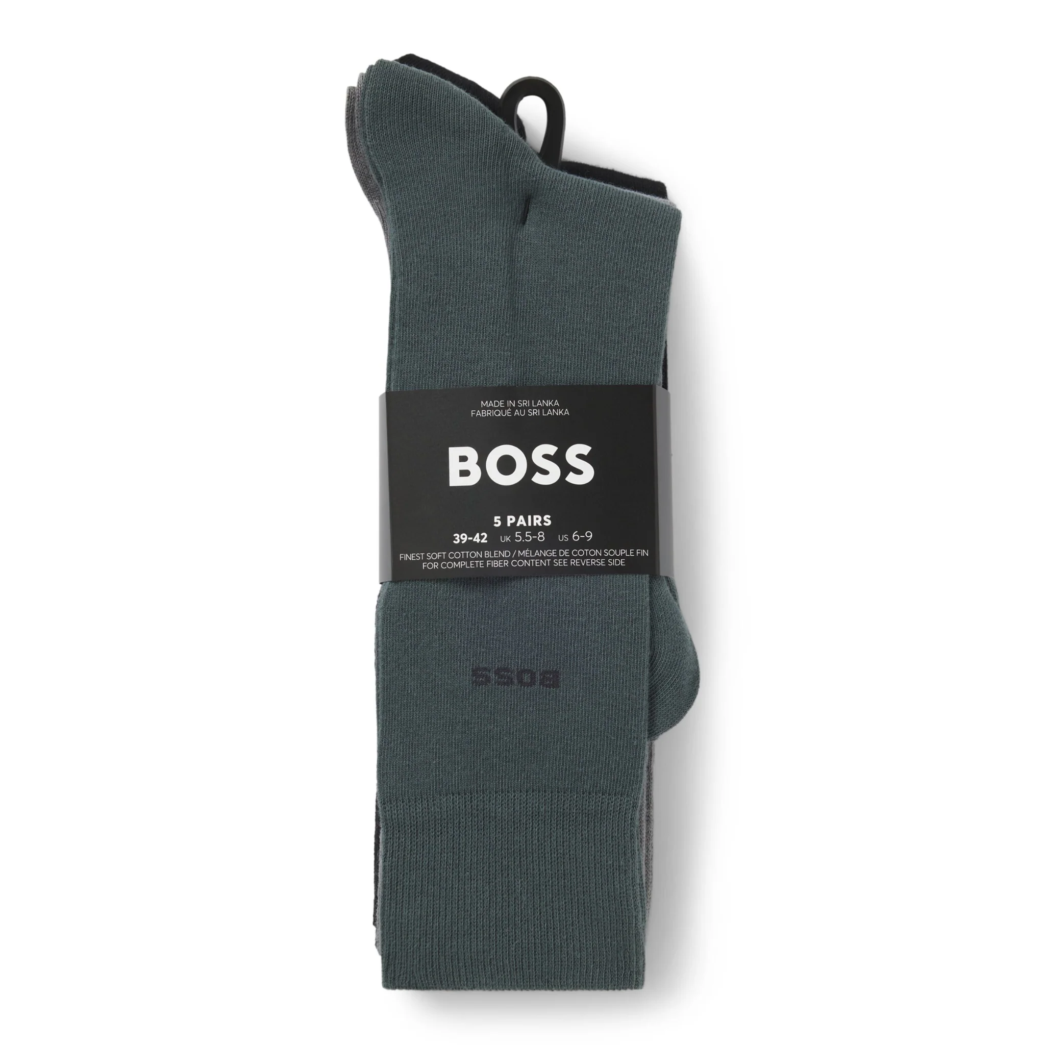 Mens BOSS Assorted 5PK RS Uni Socks - Image 3