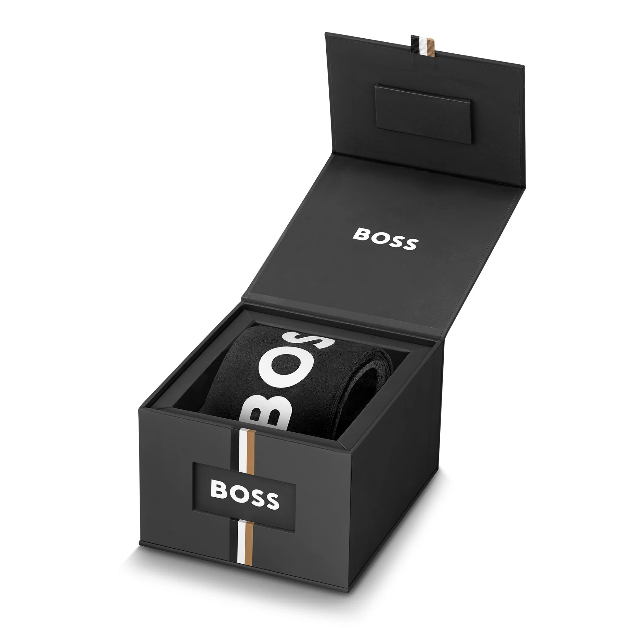 Mens BOSS Black/Blue Dial Grand Prix 44 Bracelet Watch - Image 7
