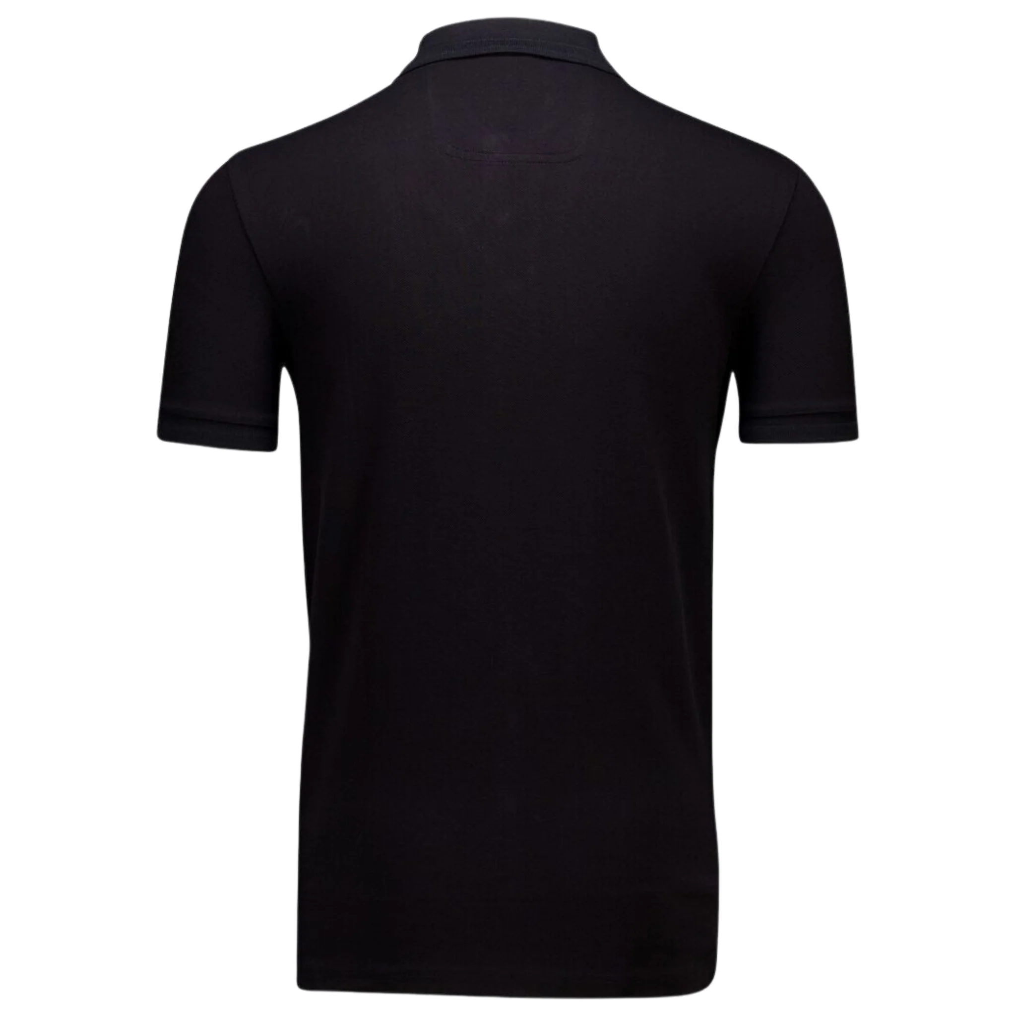 Mens BOSS Black Paddy Regular Fit S/s Polo Shirt - Image 2