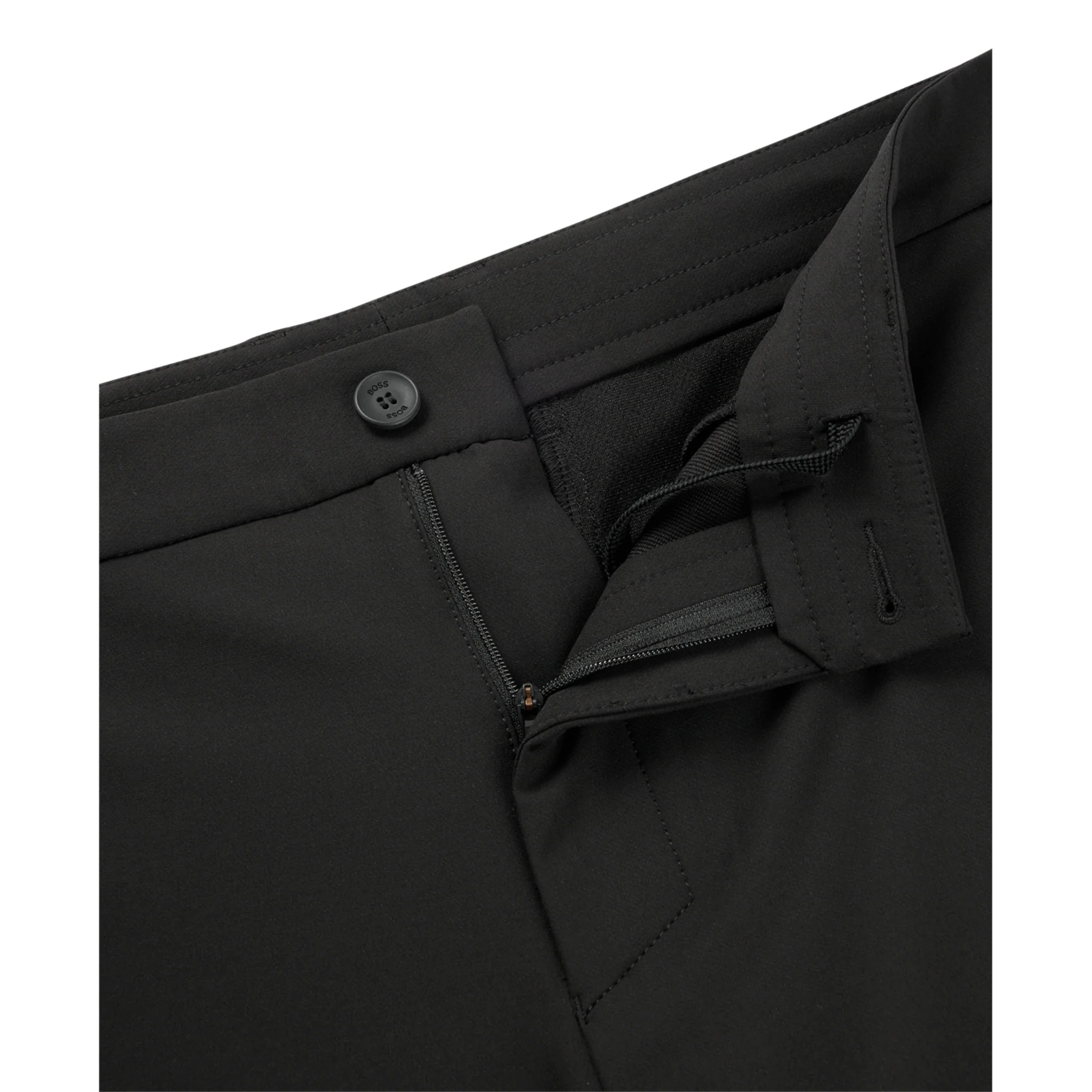 Mens BOSS Black S_Commuter_10.5 inch Shorts - Image 2