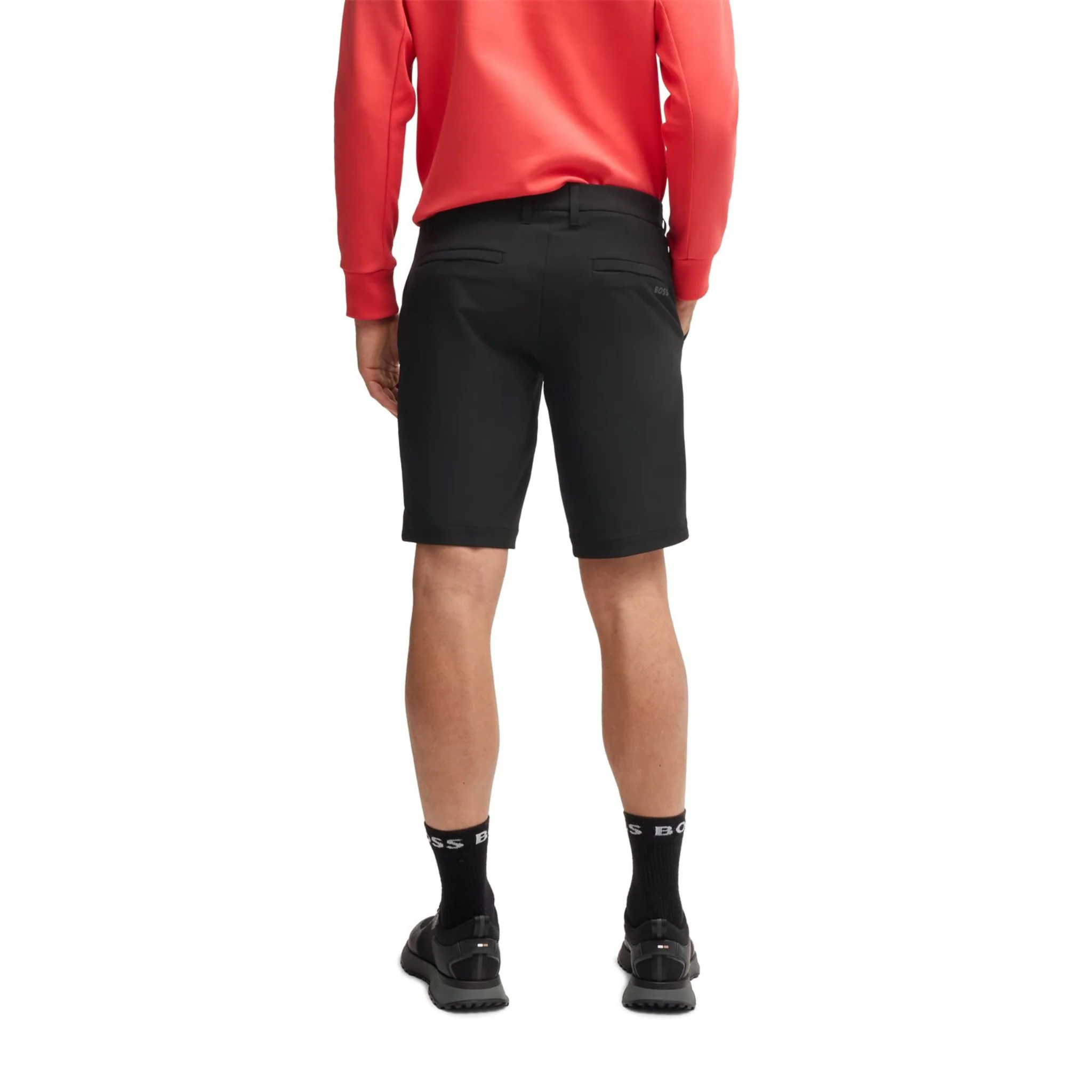 Mens BOSS Black S_Commuter_10.5 inch Shorts - Image 5