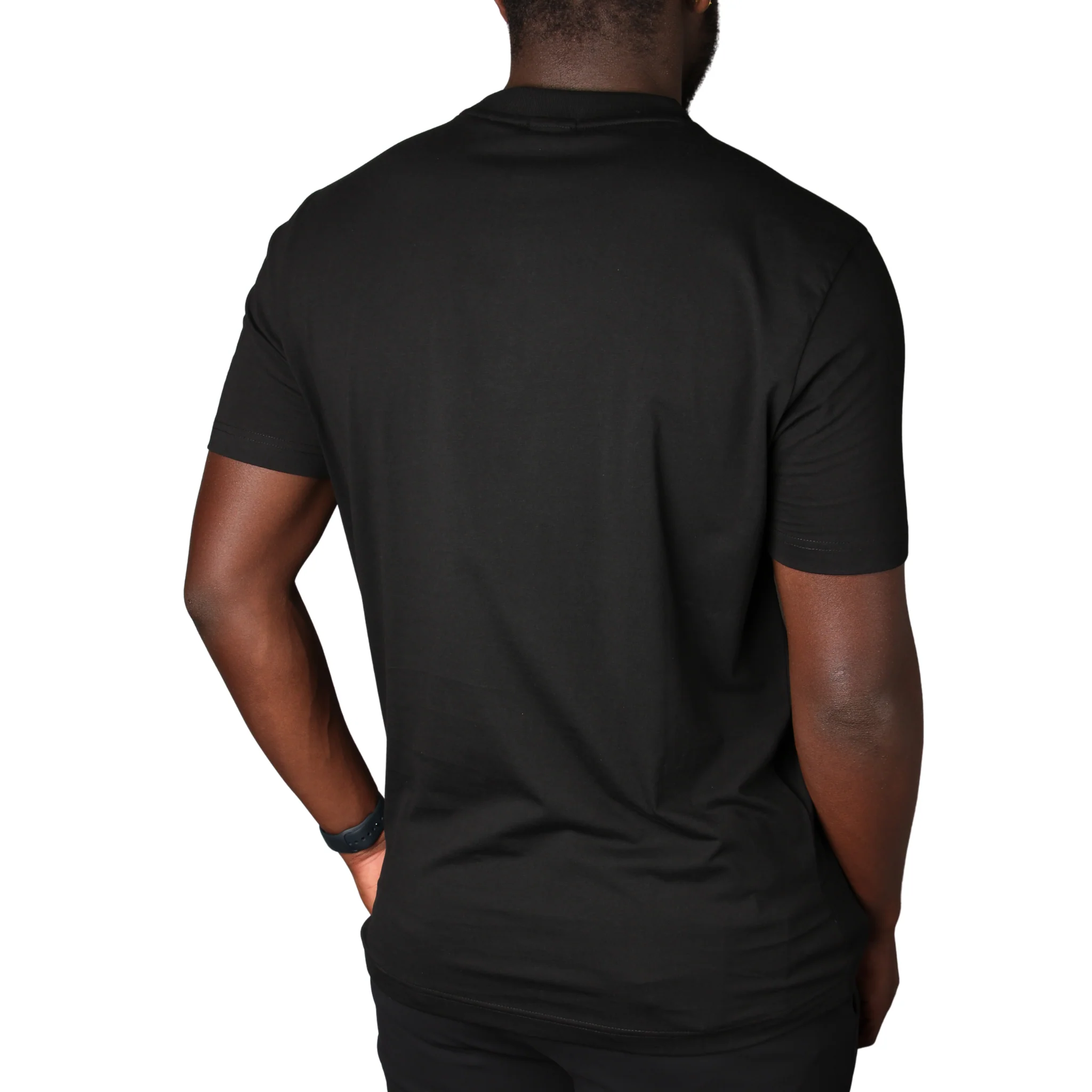 Mens BOSS Black Tee S/s T Shirt - Image 2