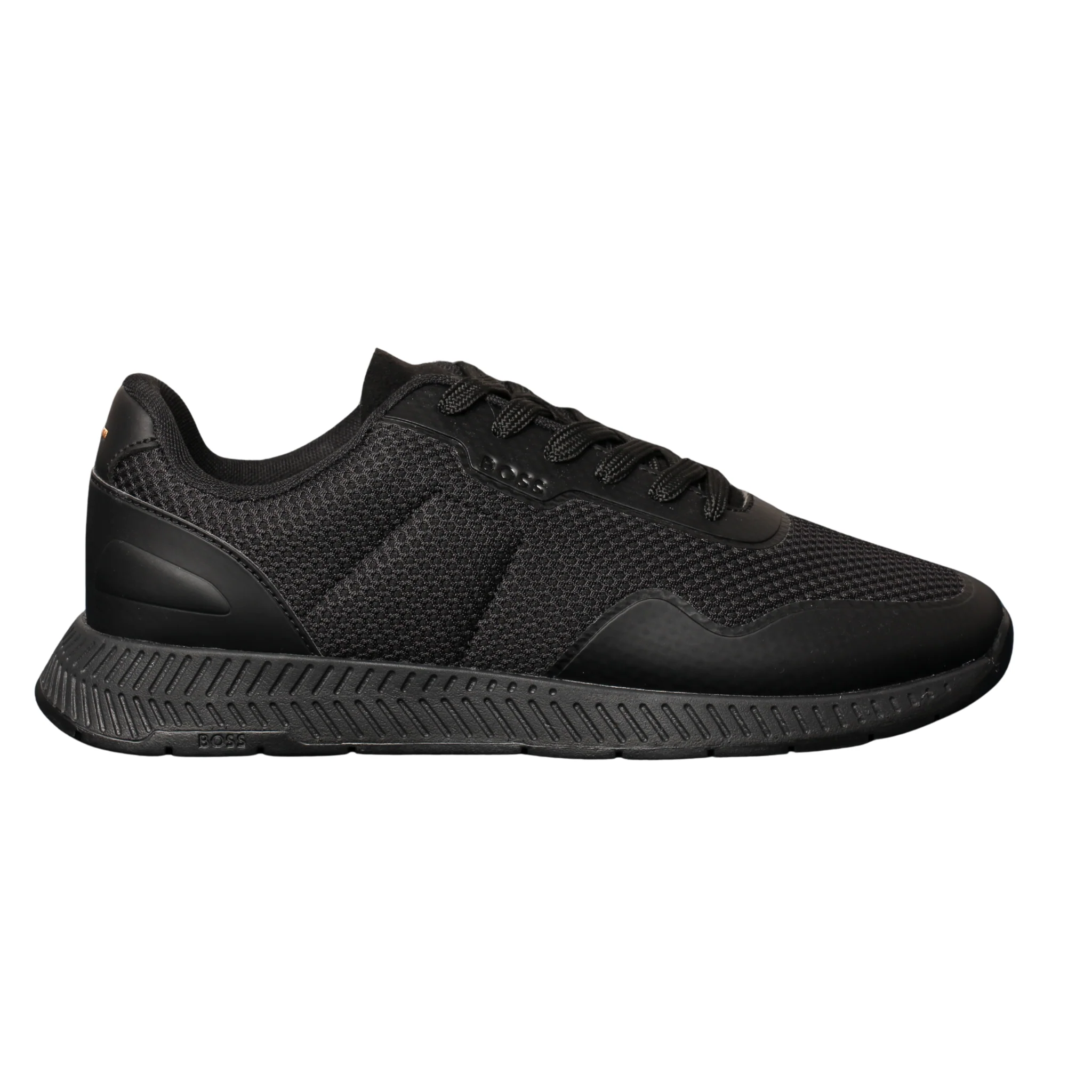 Mens BOSS Black Titanium_Runn Trainers - Image 2