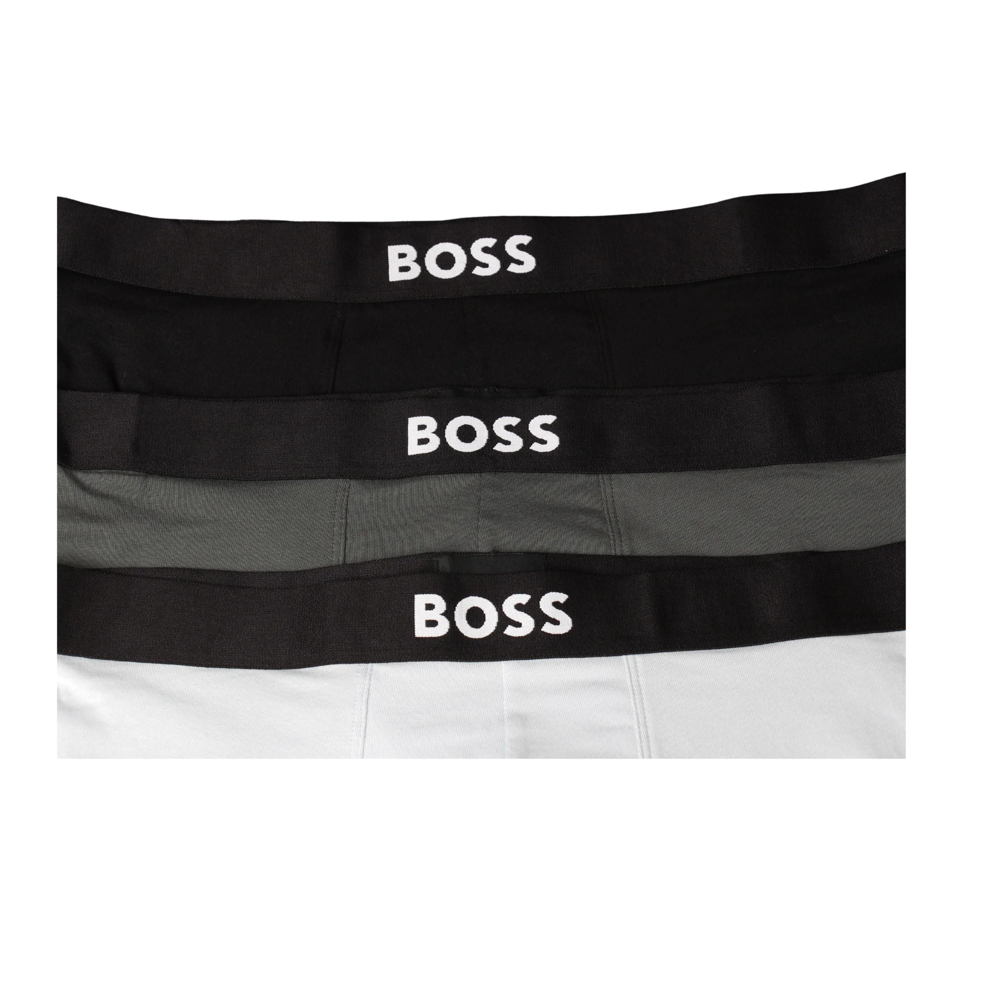 Mens BOSS Blue Misc BOSS ONE 3PK Trunks - Image 3