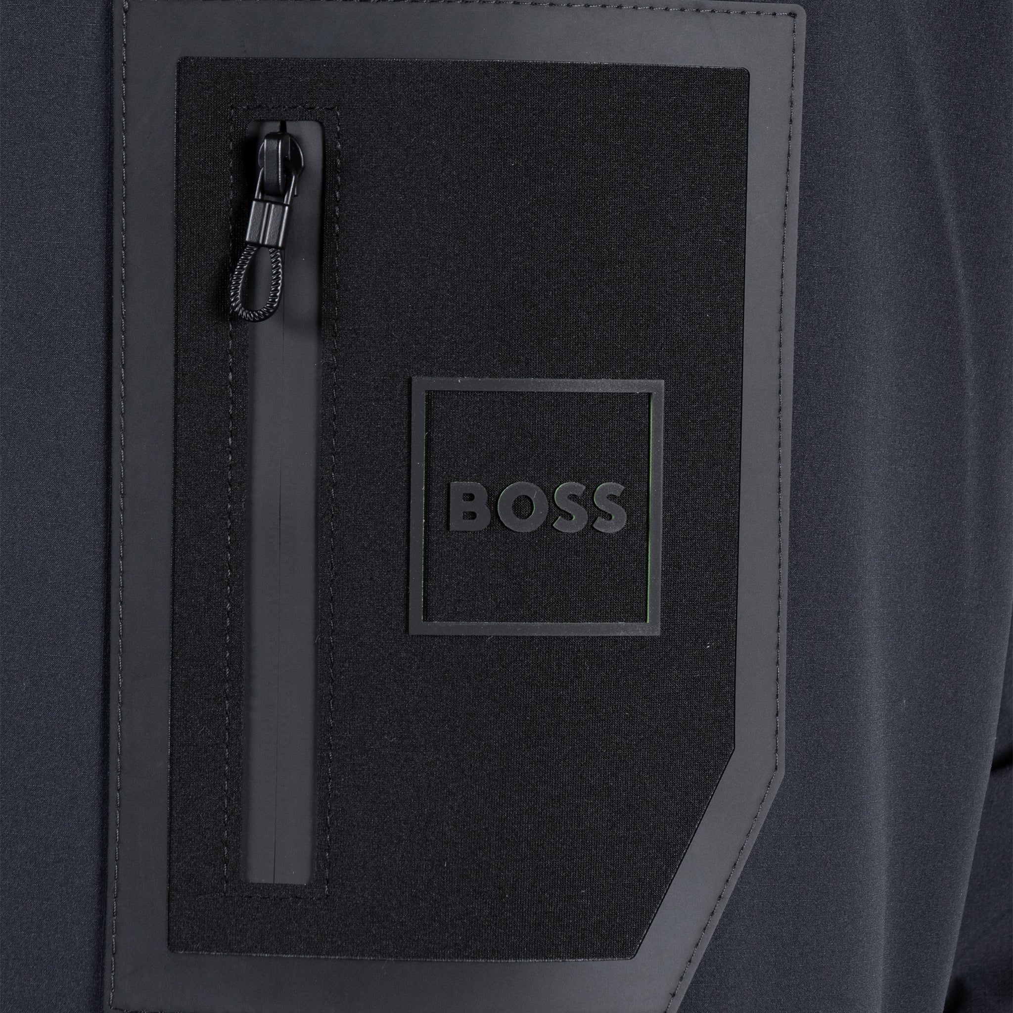 Mens BOSS Dark Blue J_Havoc Padded Coat - Image 2
