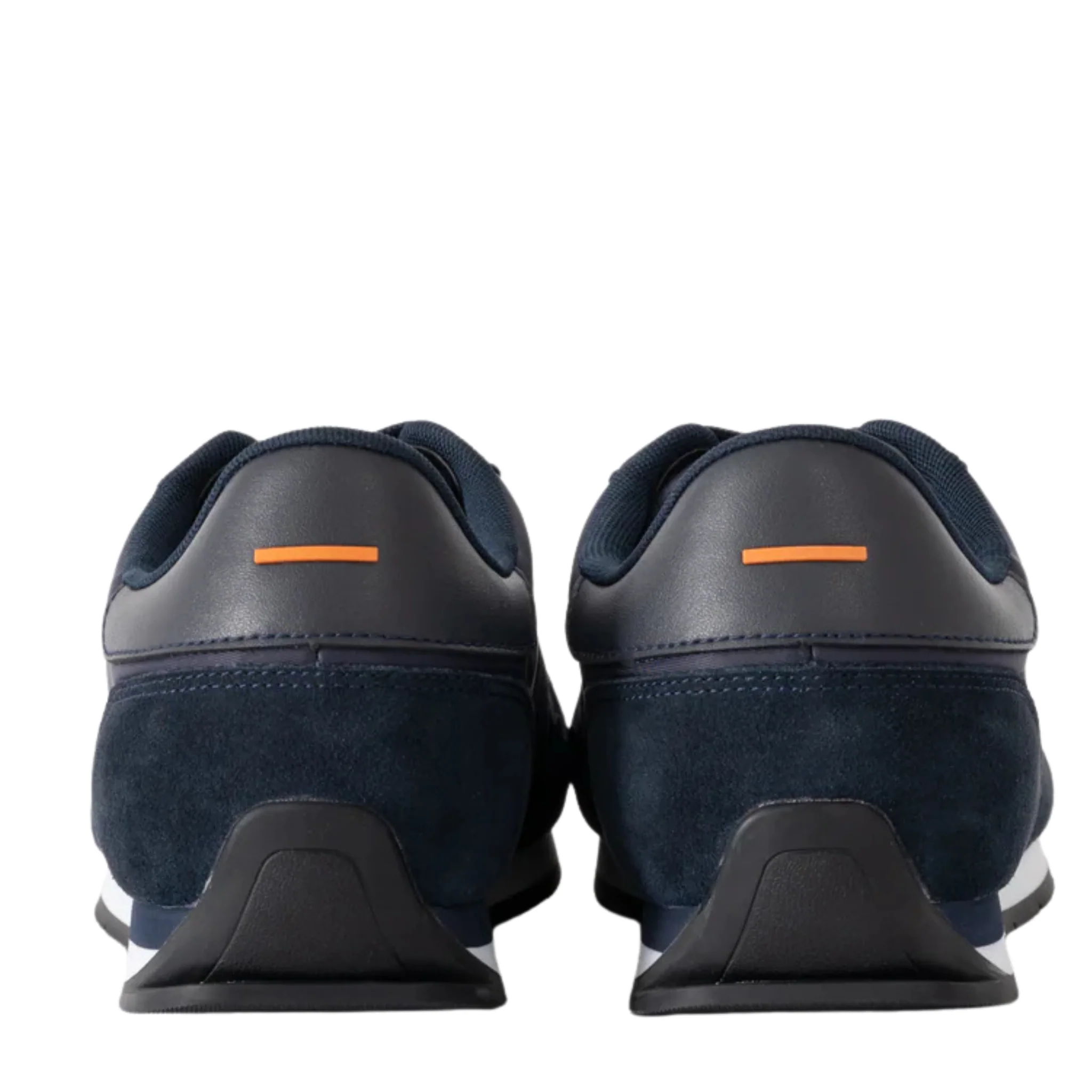 Mens BOSS Dark Blue Levon_Runn Trainers - Image 4