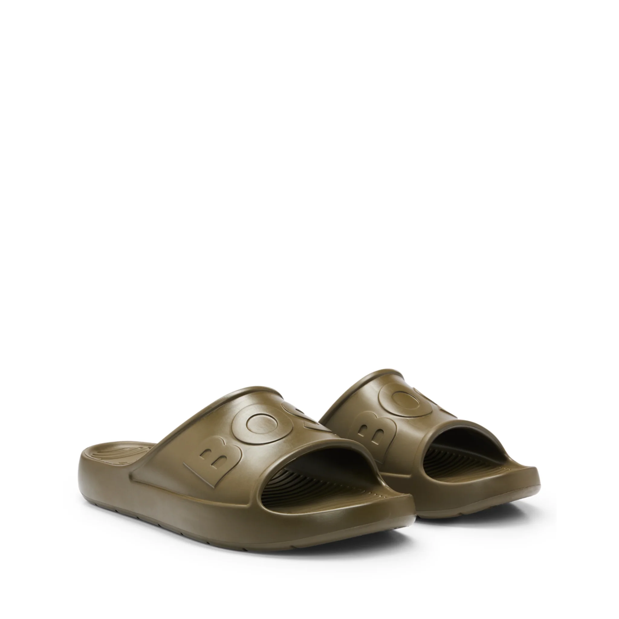 Mens BOSS Green Darian Slides - Image 2