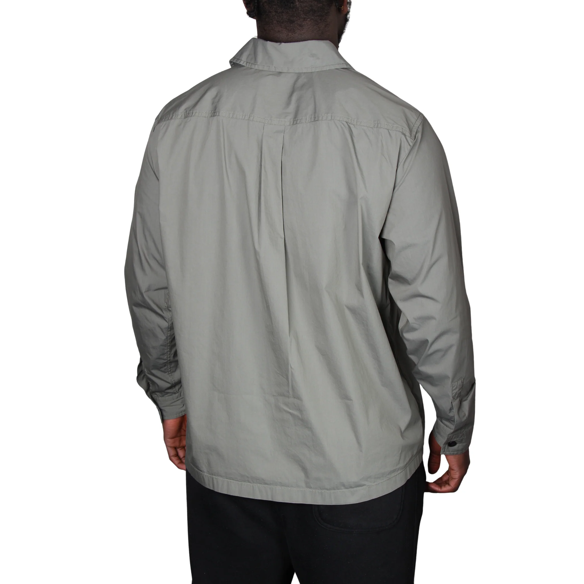 Mens BOSS Grey Green Lockyo_M Overshirt - Image 3