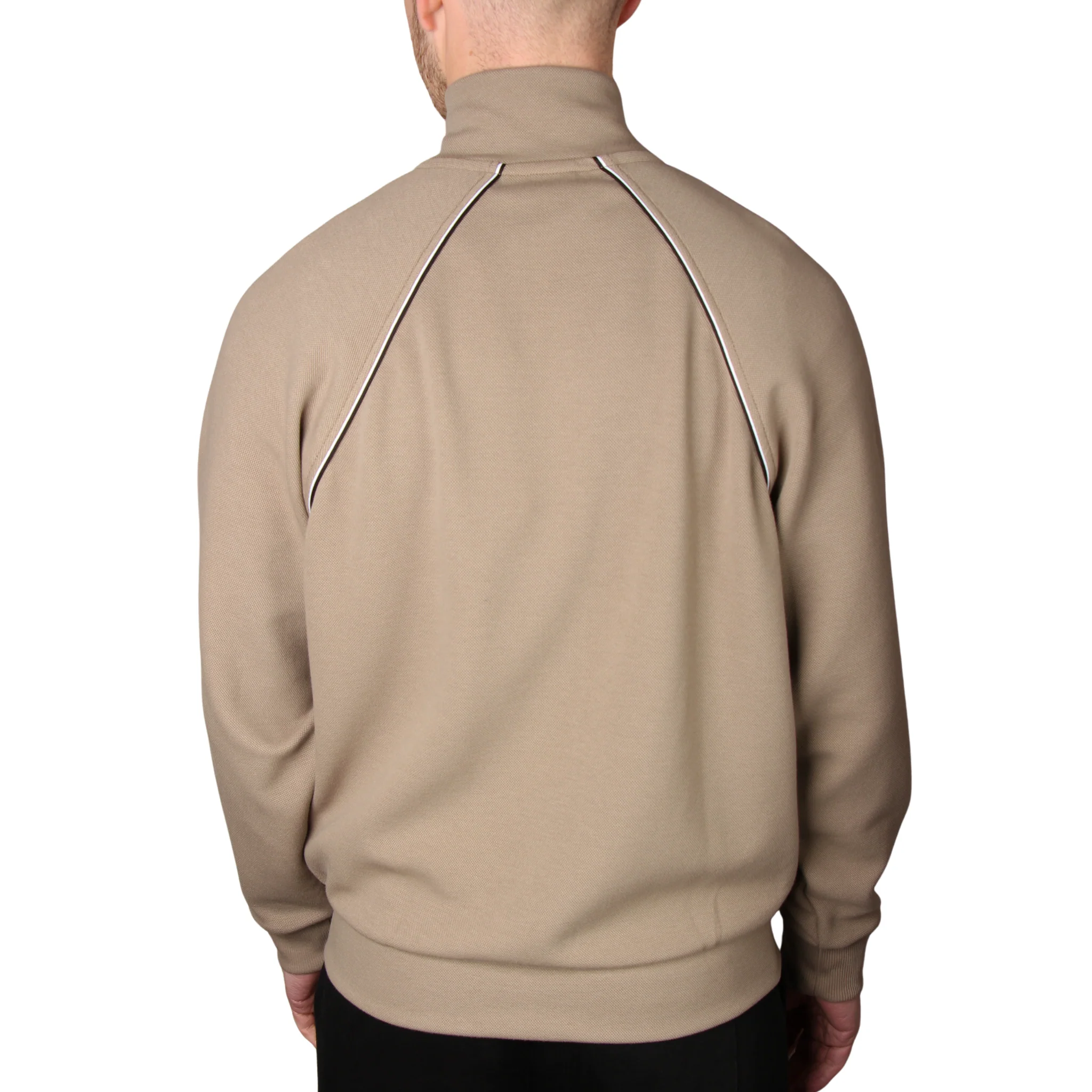 Mens BOSS Khaki SW_Join Skaz Sweat Jacket - Image 2