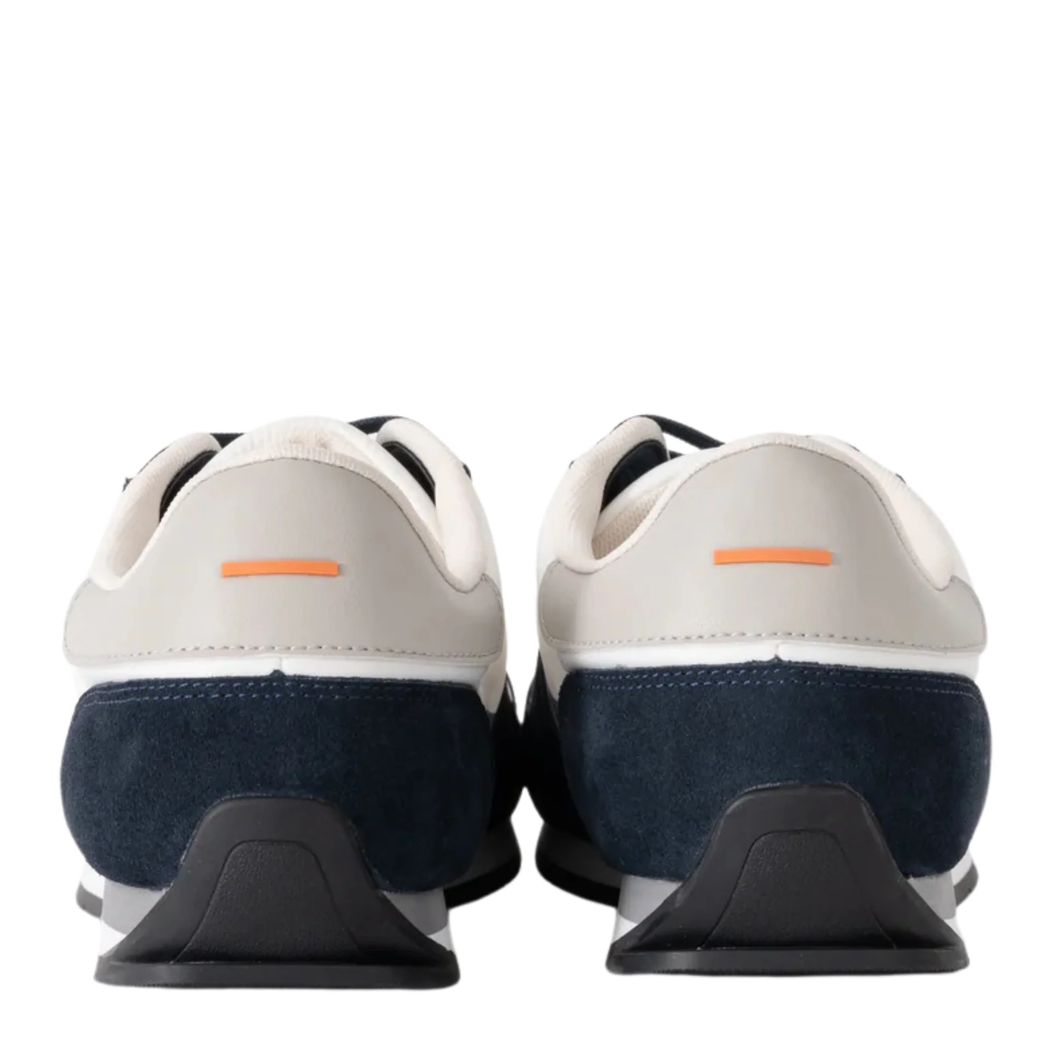 Mens BOSS Open Blue Levon_Runn Trainers - Image 4