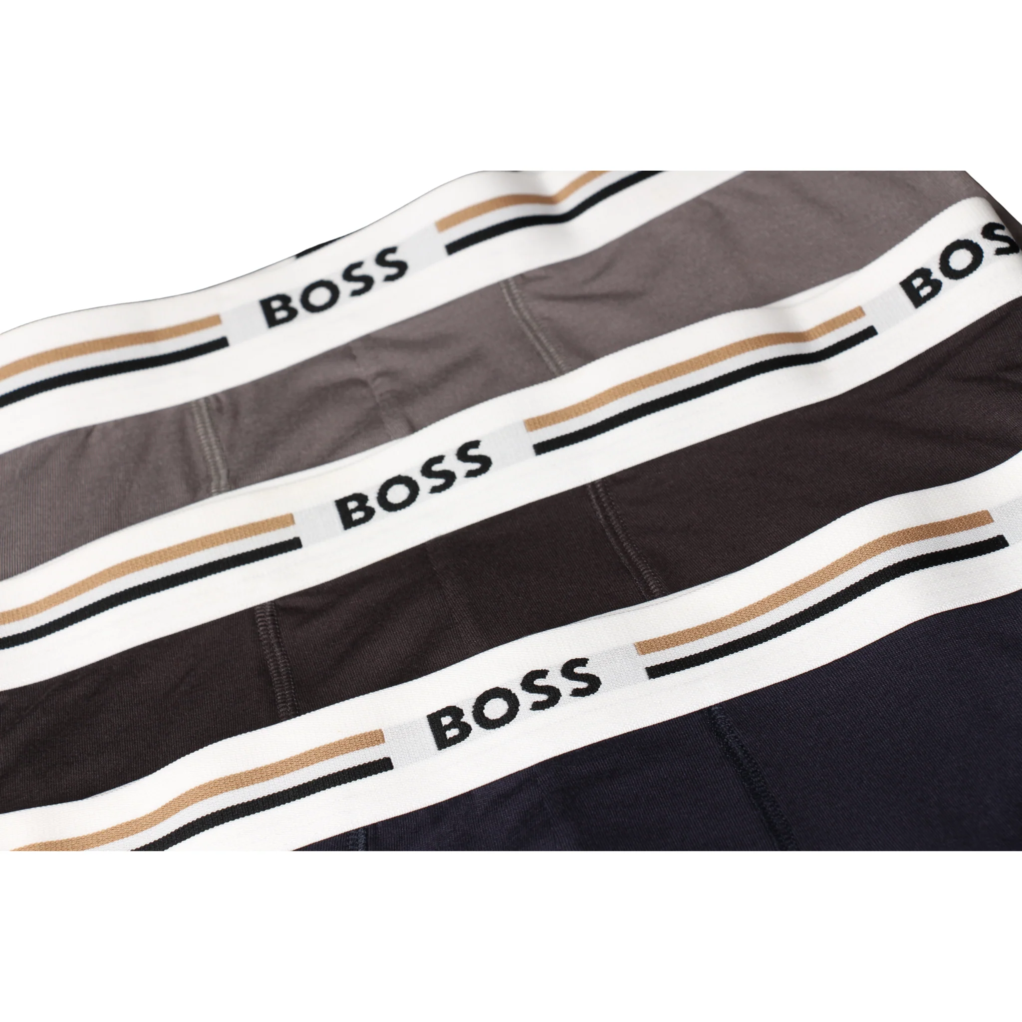 Mens BOSS Open Misc Revive 3PK Trunks - Image 3