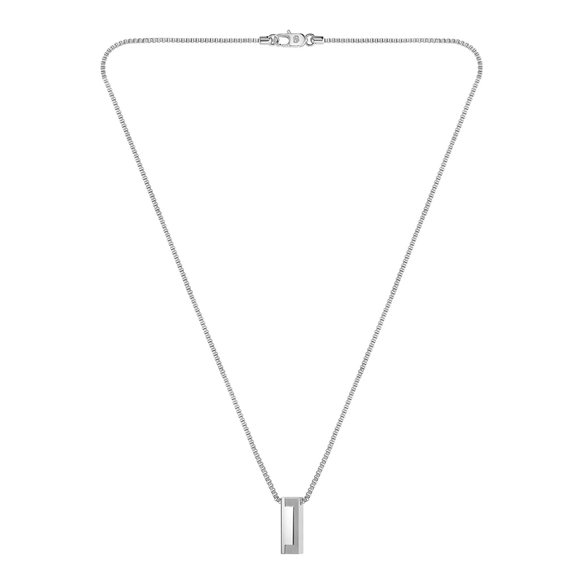 Mens BOSS Stainless Steel Candor Necklace - Image 4