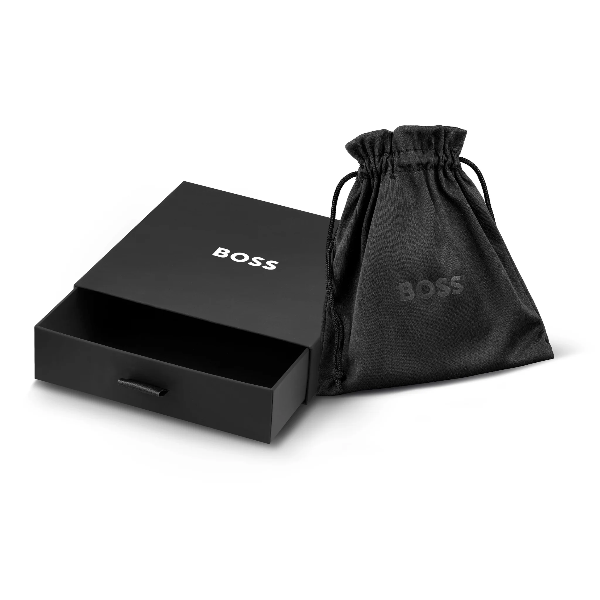 Mens BOSS Stainless Steel Candor Necklace - Image 6