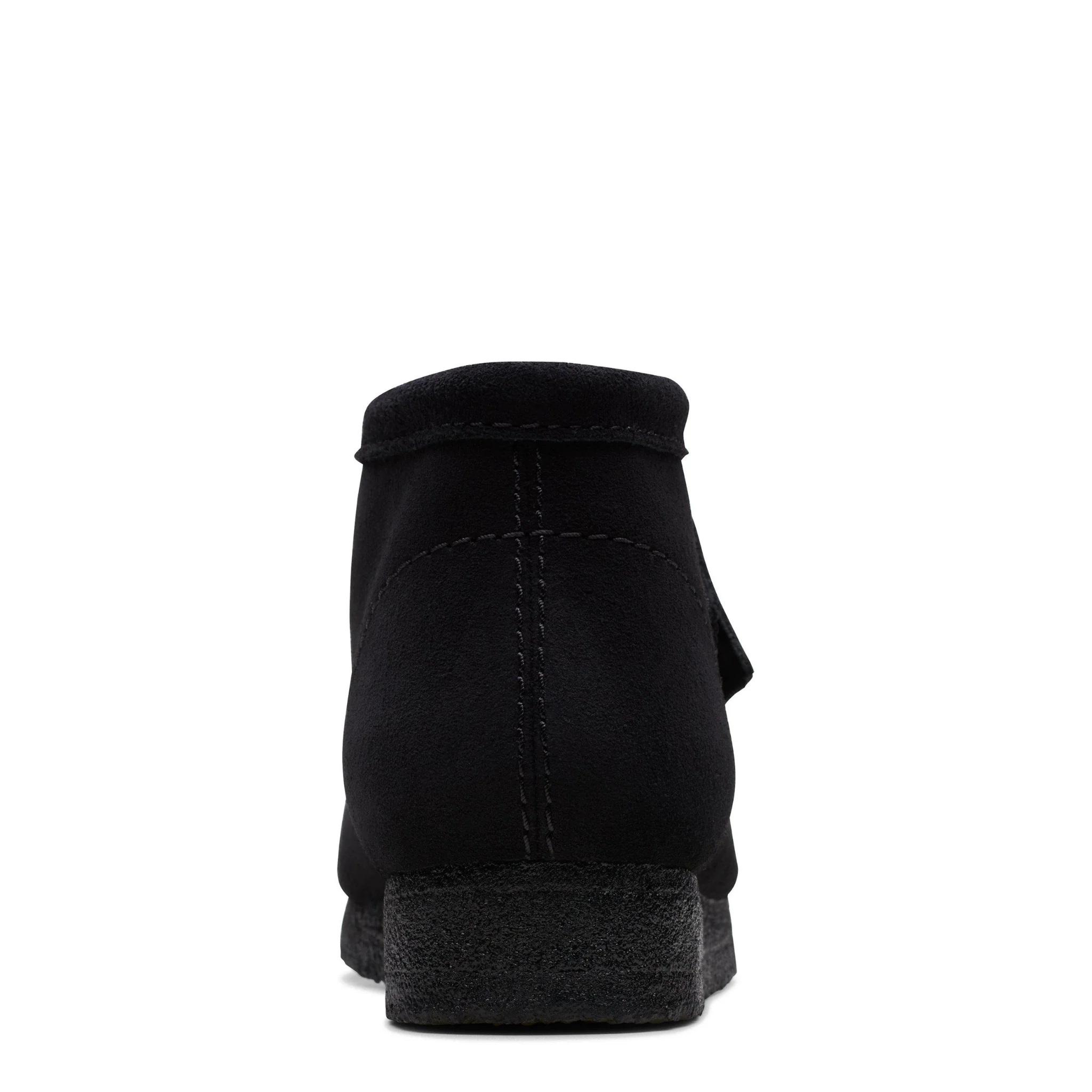 Mens Clarks Originals Black Suede Wallabee Boots - Image 7