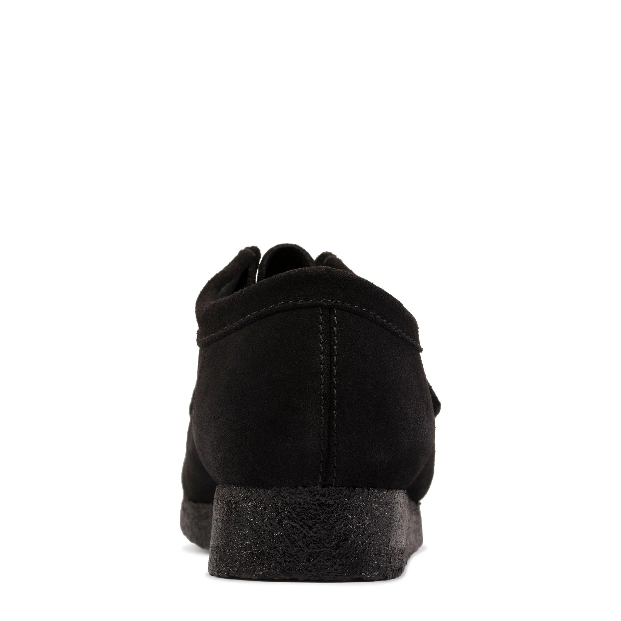 Mens Clarks Originals Black Suede Wallabee Shoes - Image 6