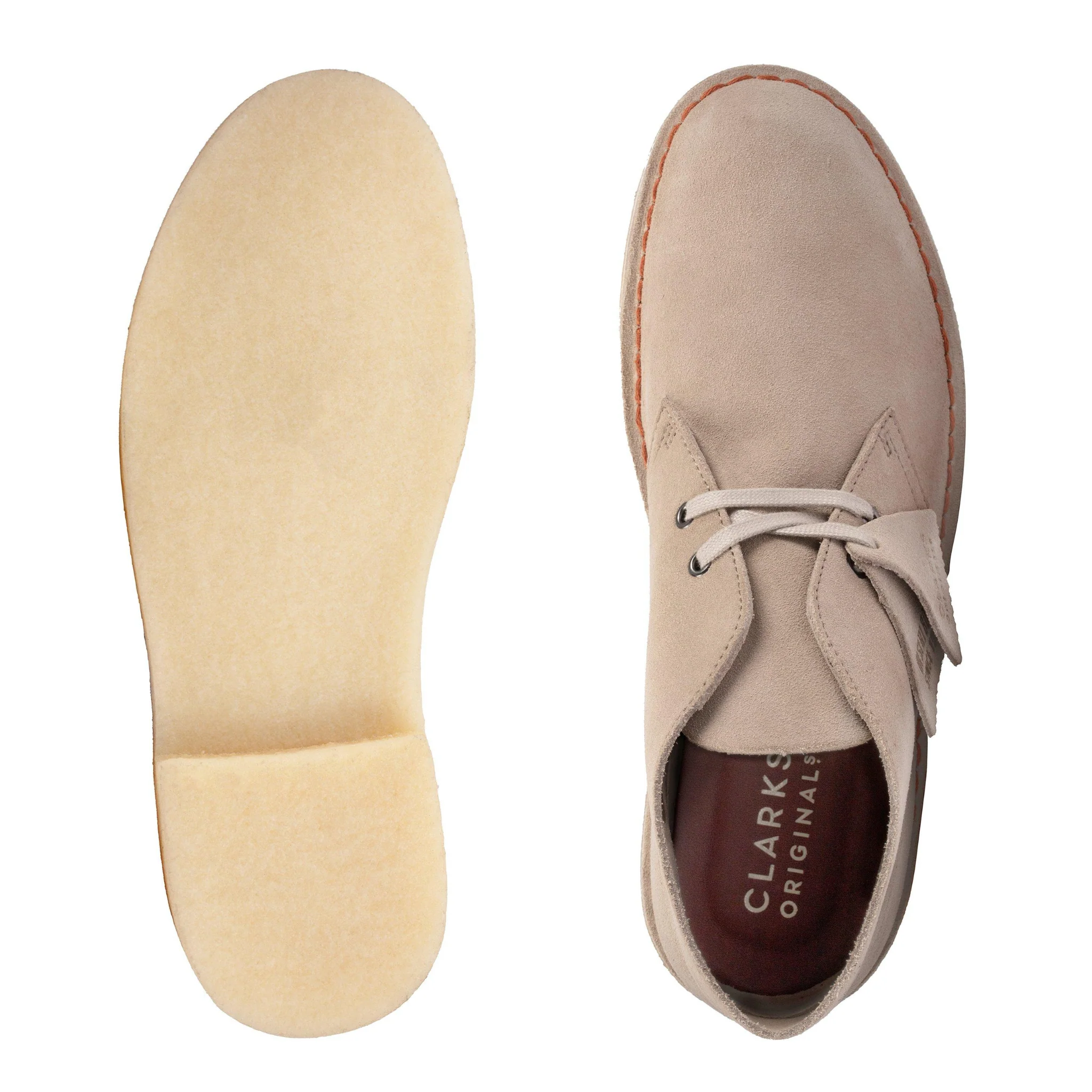 Mens Clarks Originals Sand Suede Desert Boots - Image 6