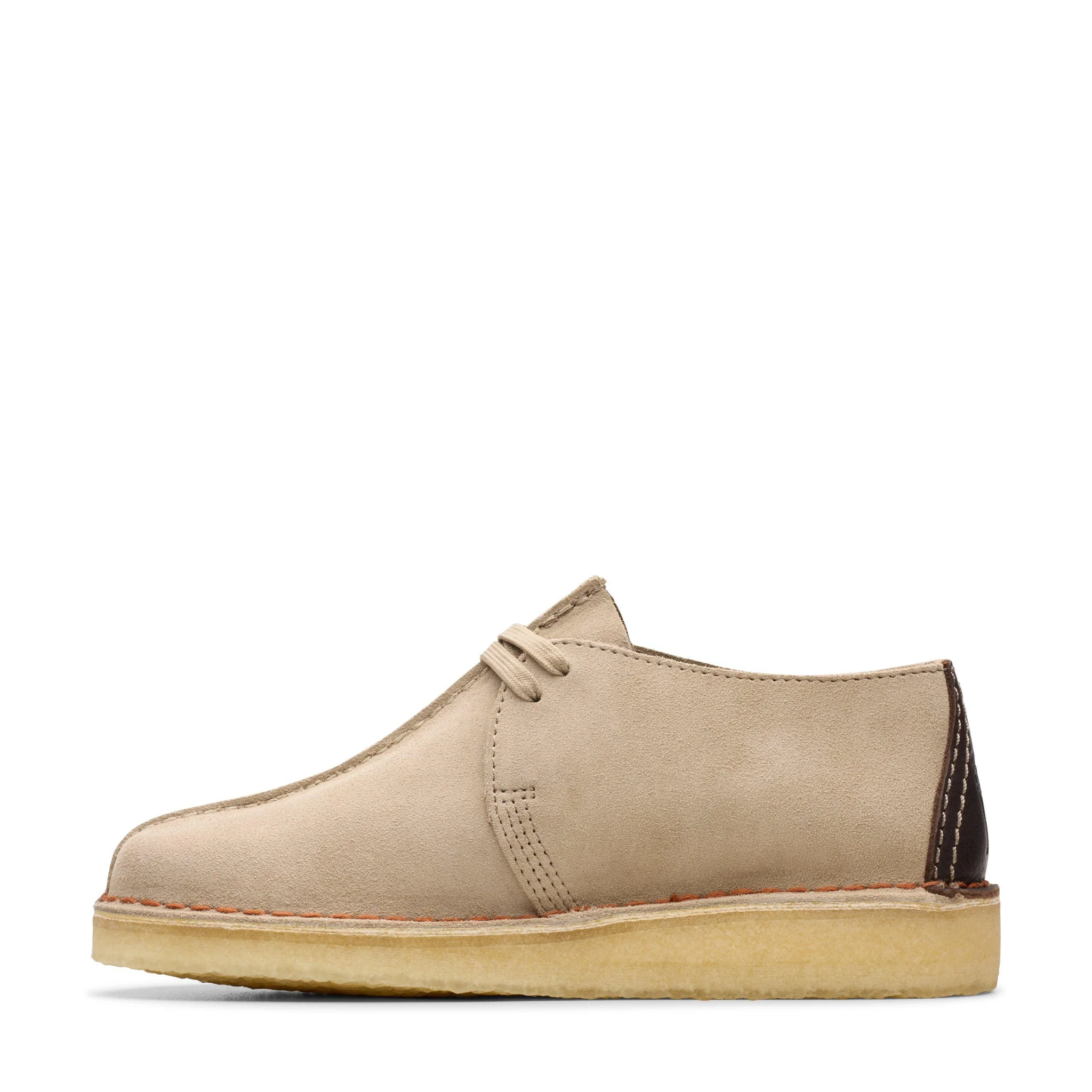 Mens Clarks Originals Sand Suede Desert Trek Shoes - Image 3