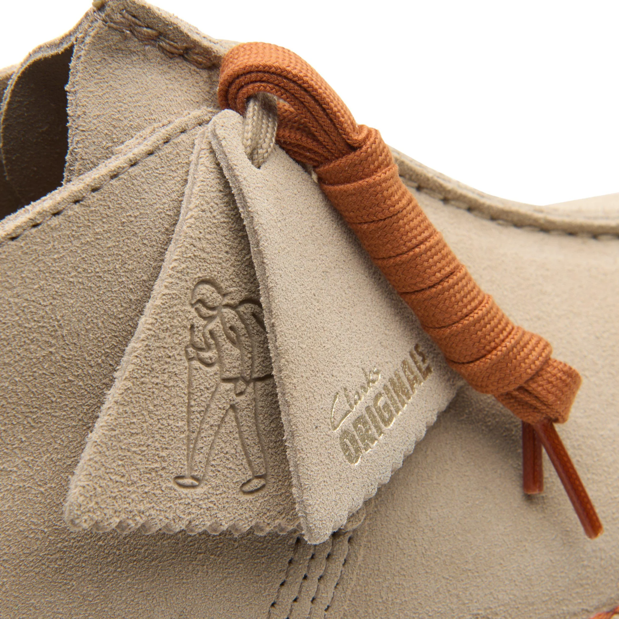 Mens Clarks Originals Sand Suede Desert Trek Shoes - Image 6
