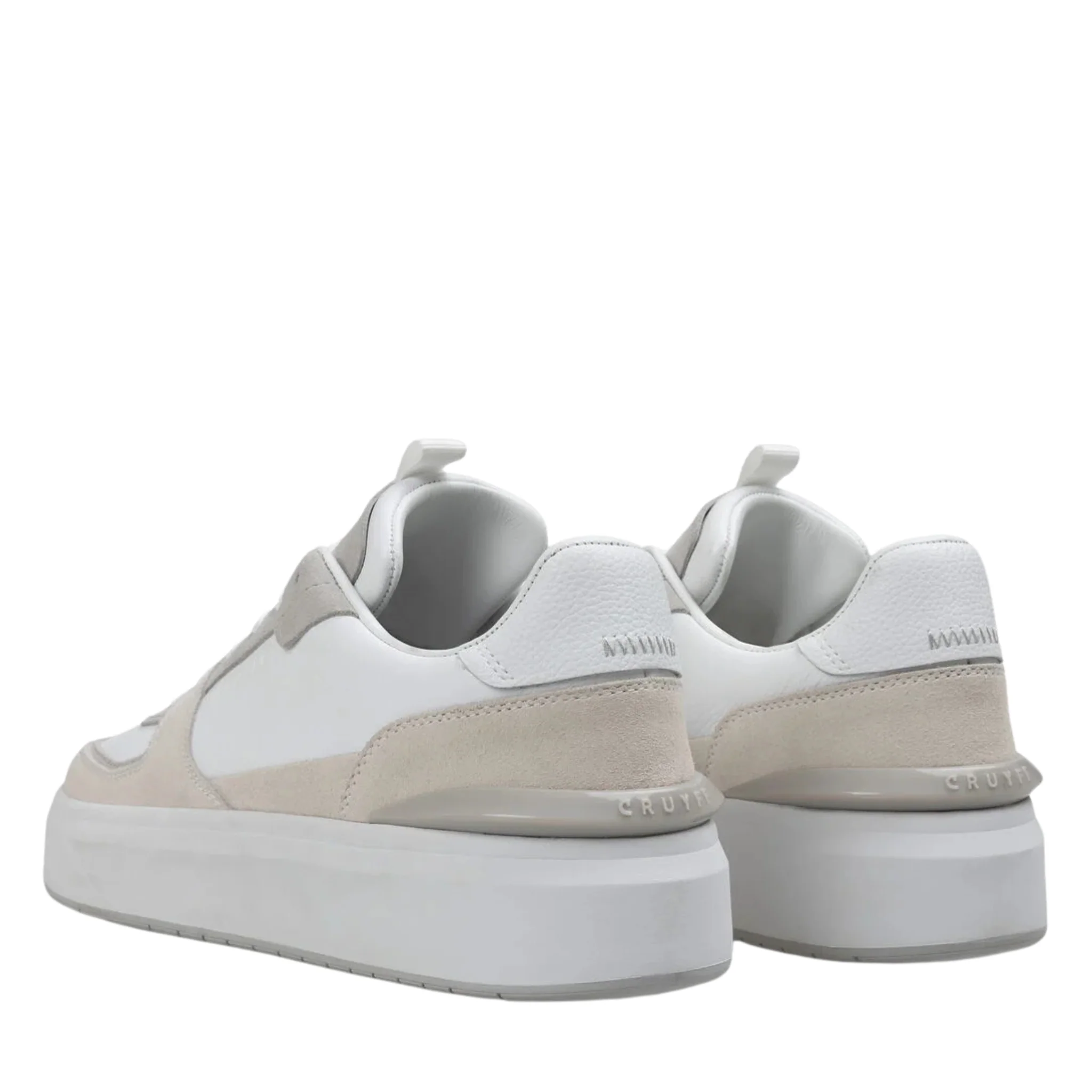 Mens Cruyff White Surefire Tennis Trainers - Image 3