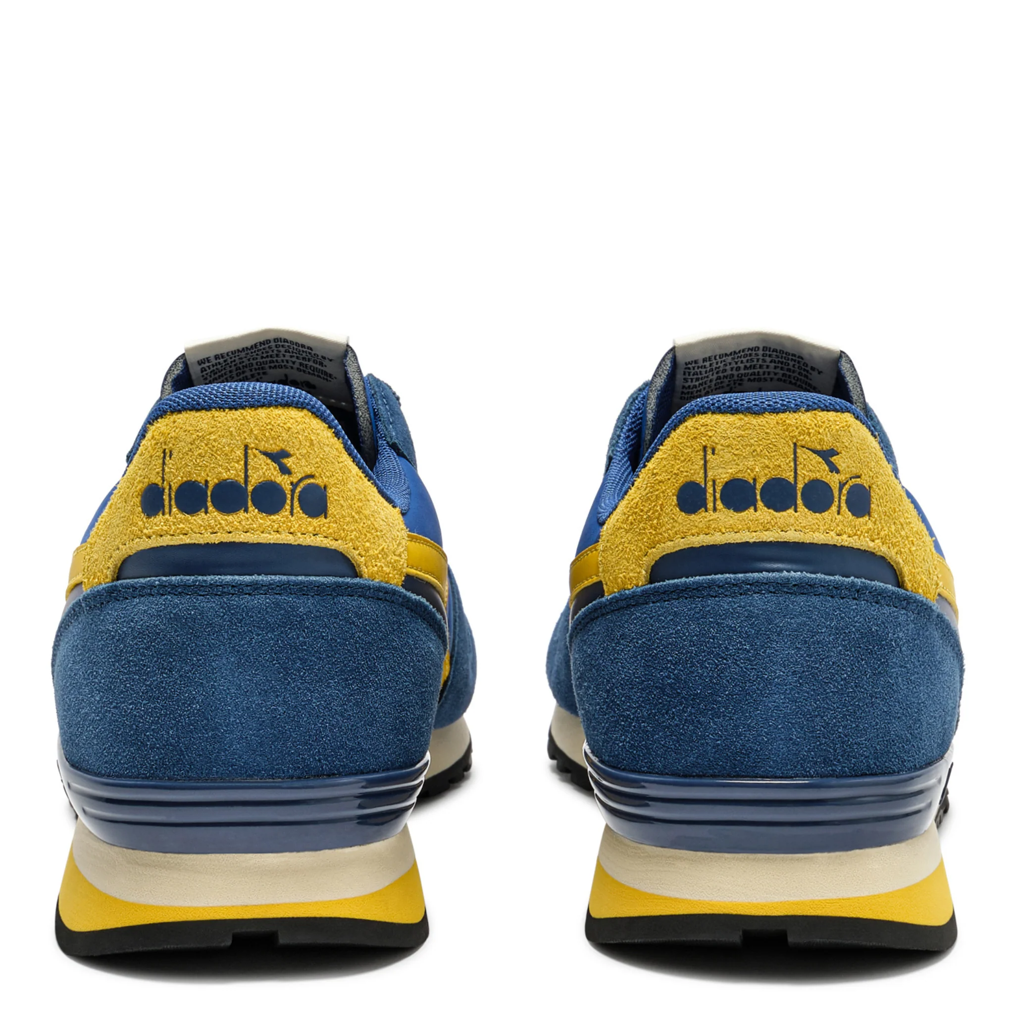 Mens Diadora Dutch Blue Camaro M2 Smooth Trainers - Image 3