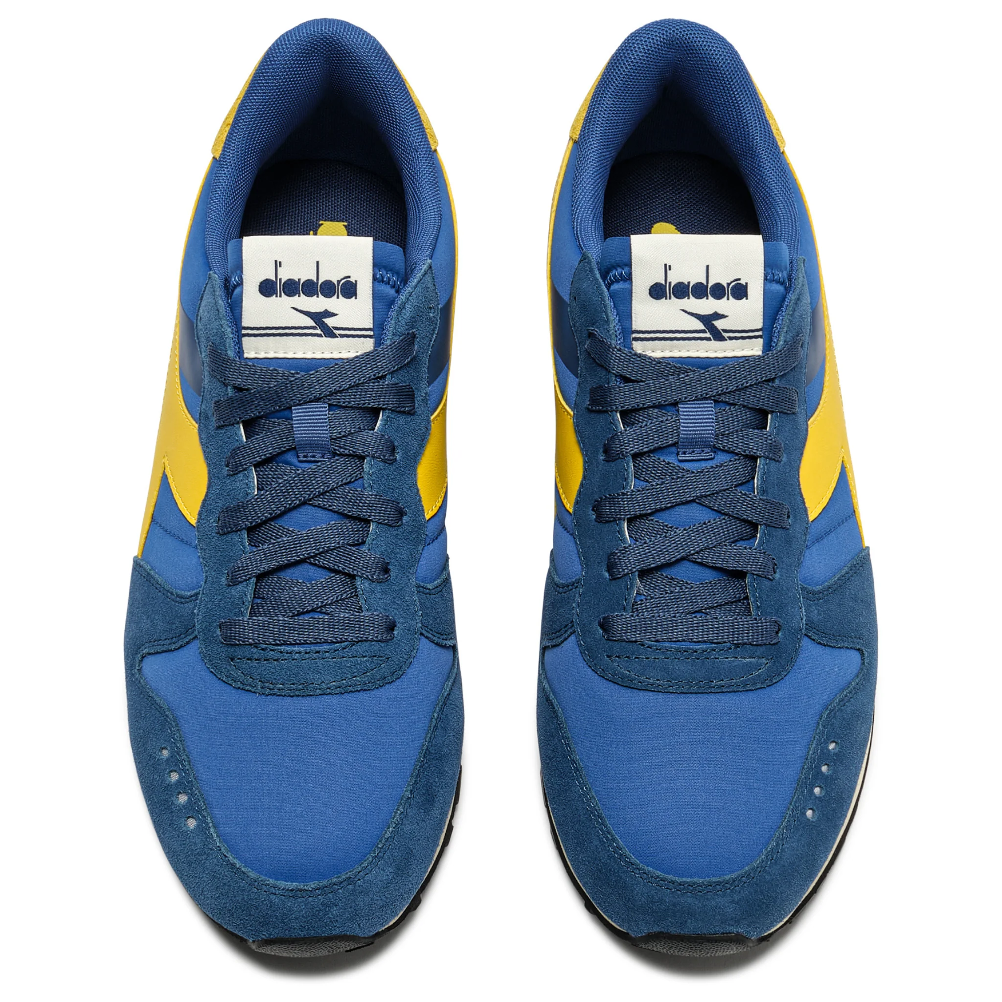 Mens Diadora Dutch Blue Camaro M2 Smooth Trainers - Image 5