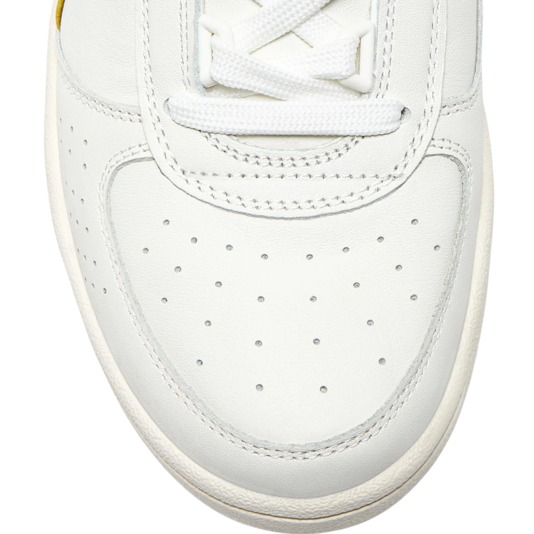 Mens Diadora White/Gold B.Elite '84 Italia Trainers - Image 4