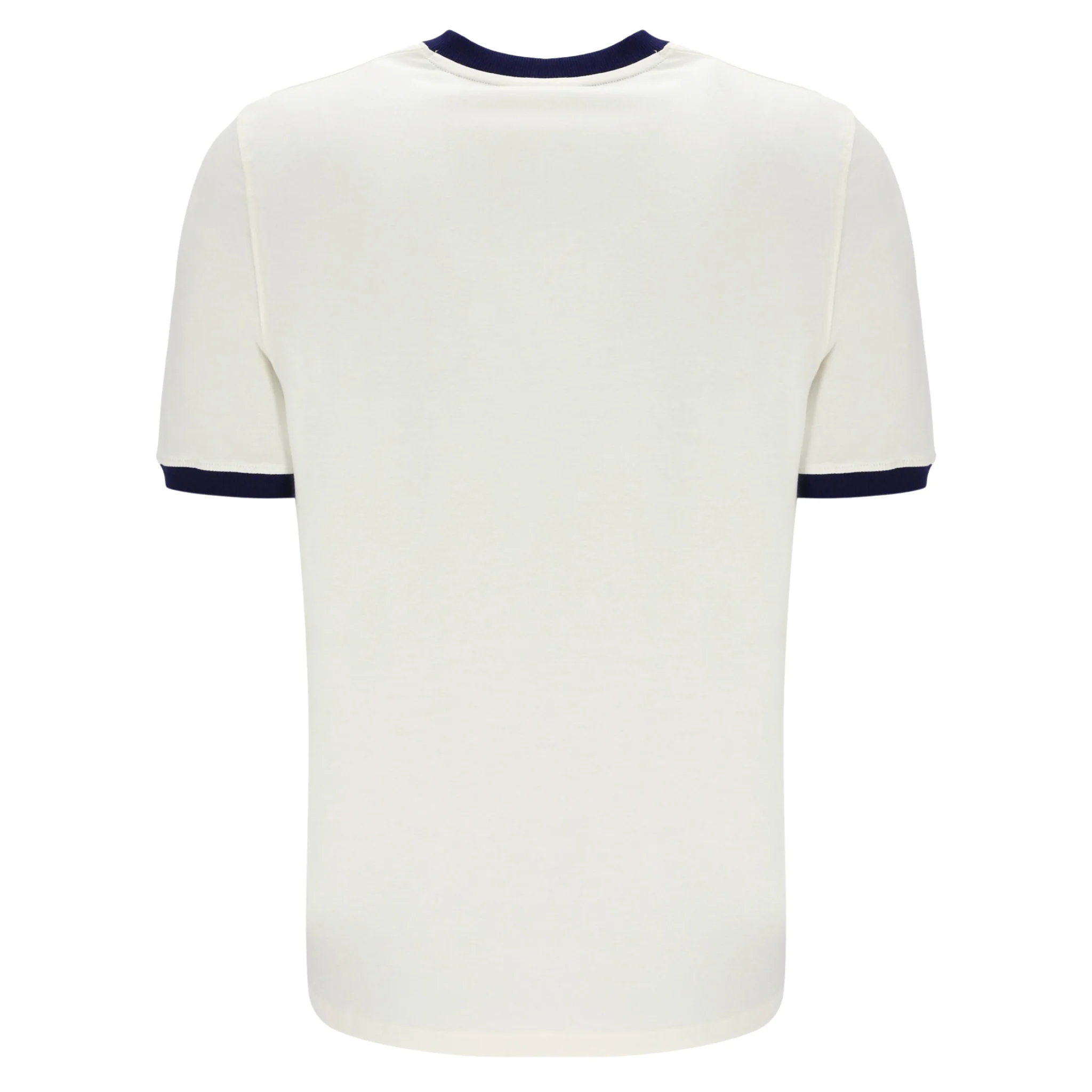 Mens Fila Gardenia/Navy Marconi Essential Ringer S/s T Shirt - Image 2