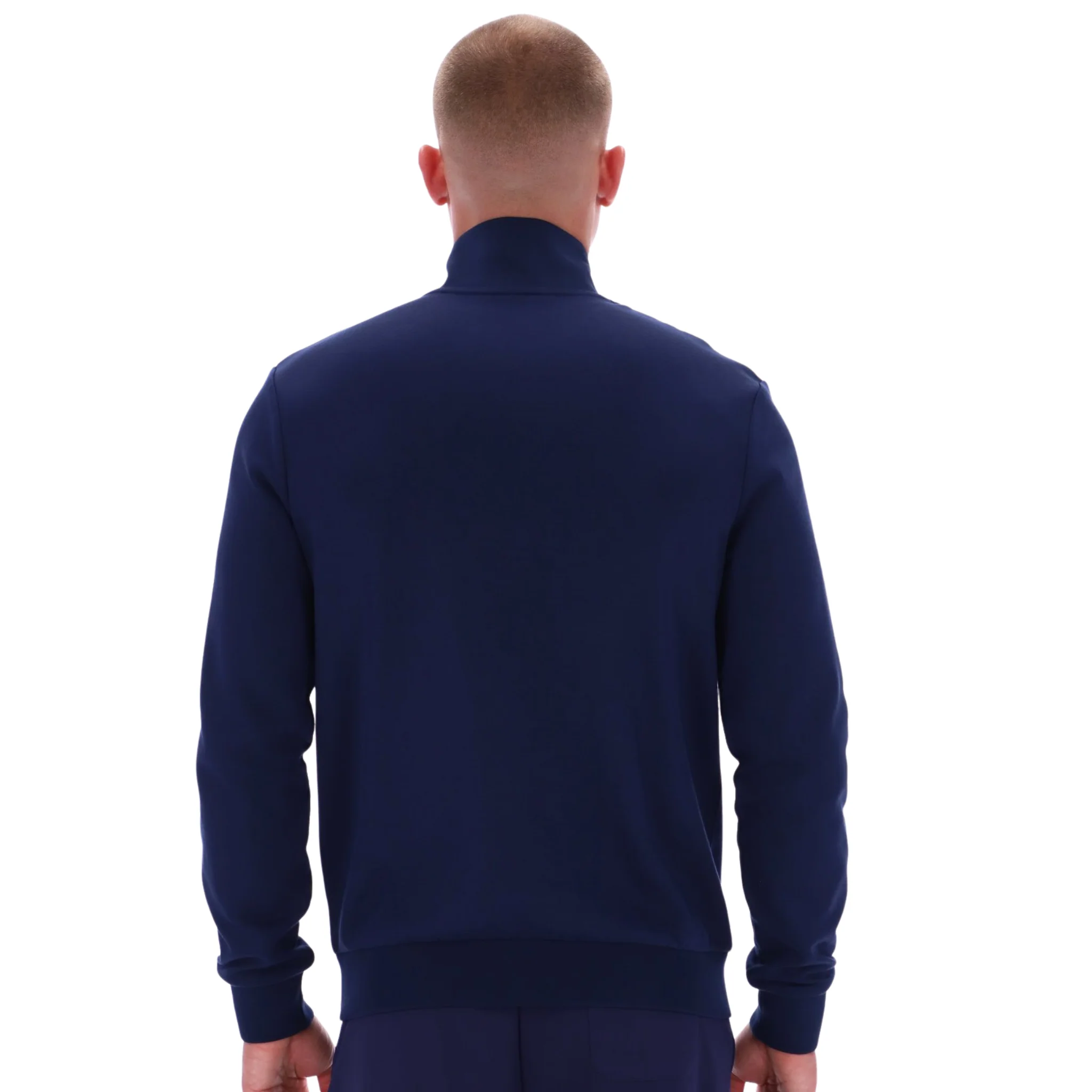 Mens Fila Navy/Green/Gardenia Vinnie Cut & Sew Track Jacket - Image 2