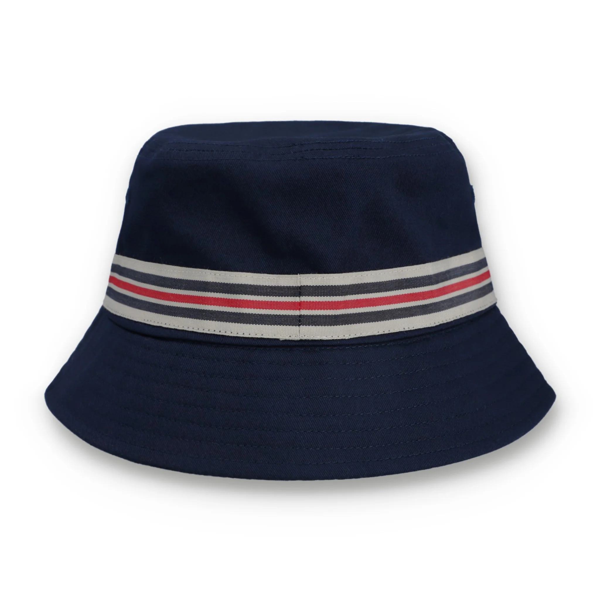 Mens Fila Navy JoJo Heritage Stripe Bucket Hat - Image 3