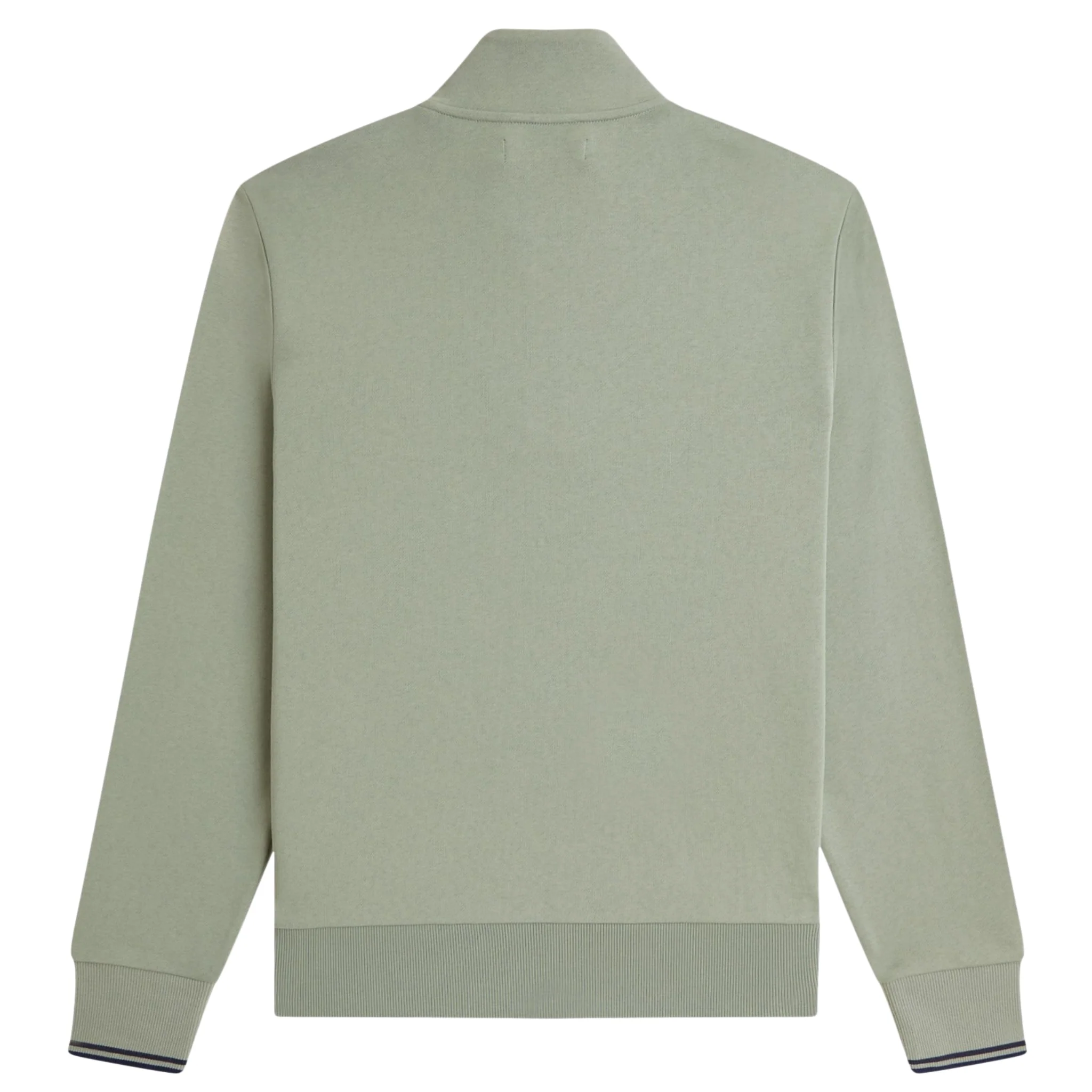 Mens Fred Perry Bayleaf Half Zip Sweatshirt - Image 2