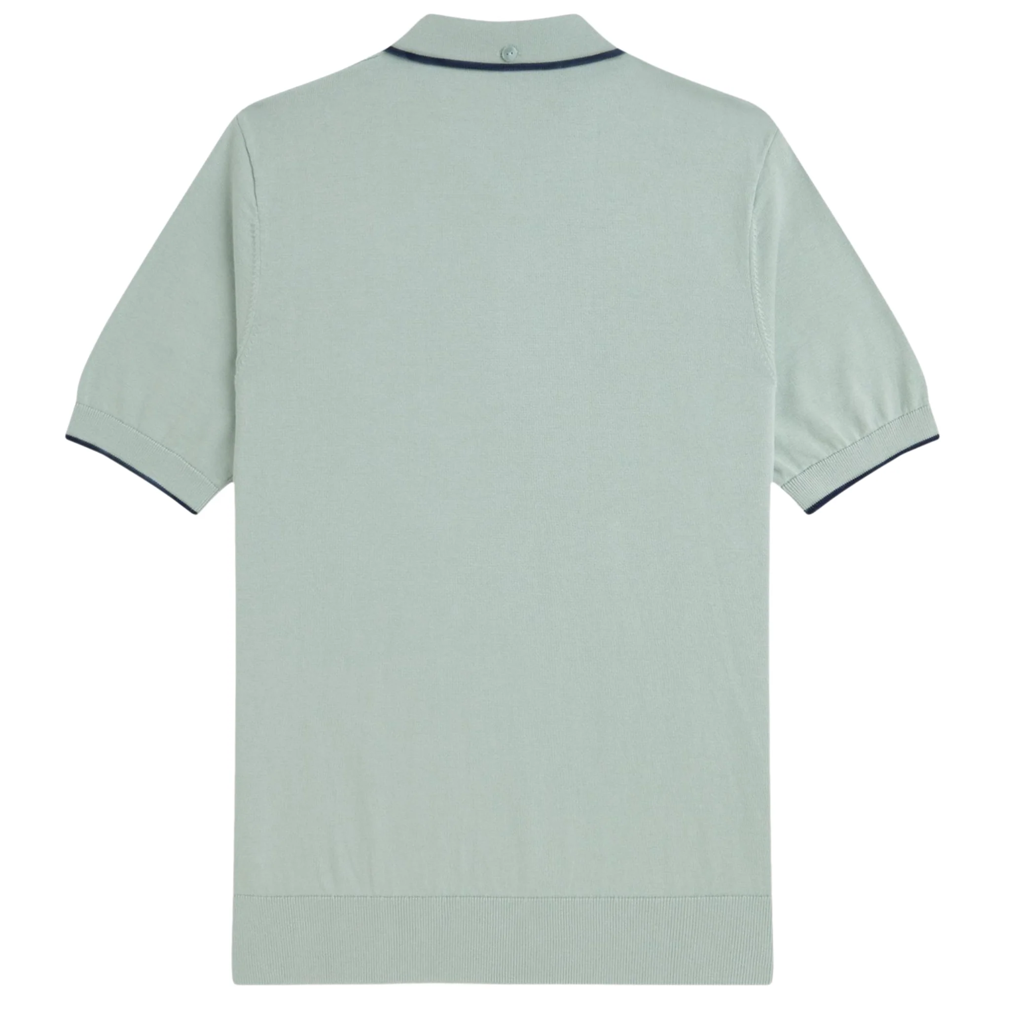 Mens Fred Perry Bayleaf Pique Stitch Knitted S/s Polo Shirt - Image 2