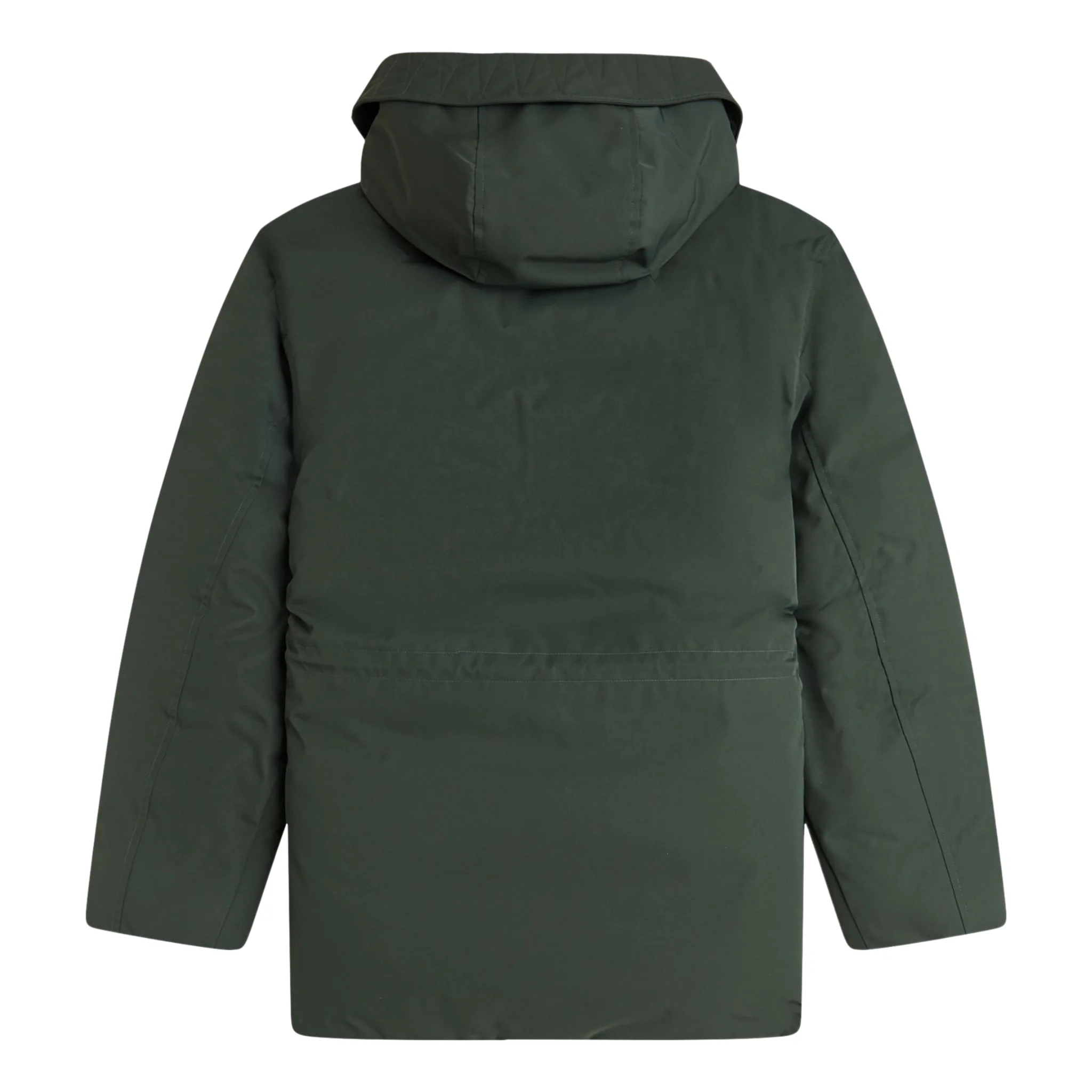 Mens Fred Perry Court Green Patch Pocket Puffer Jacket - Image 8