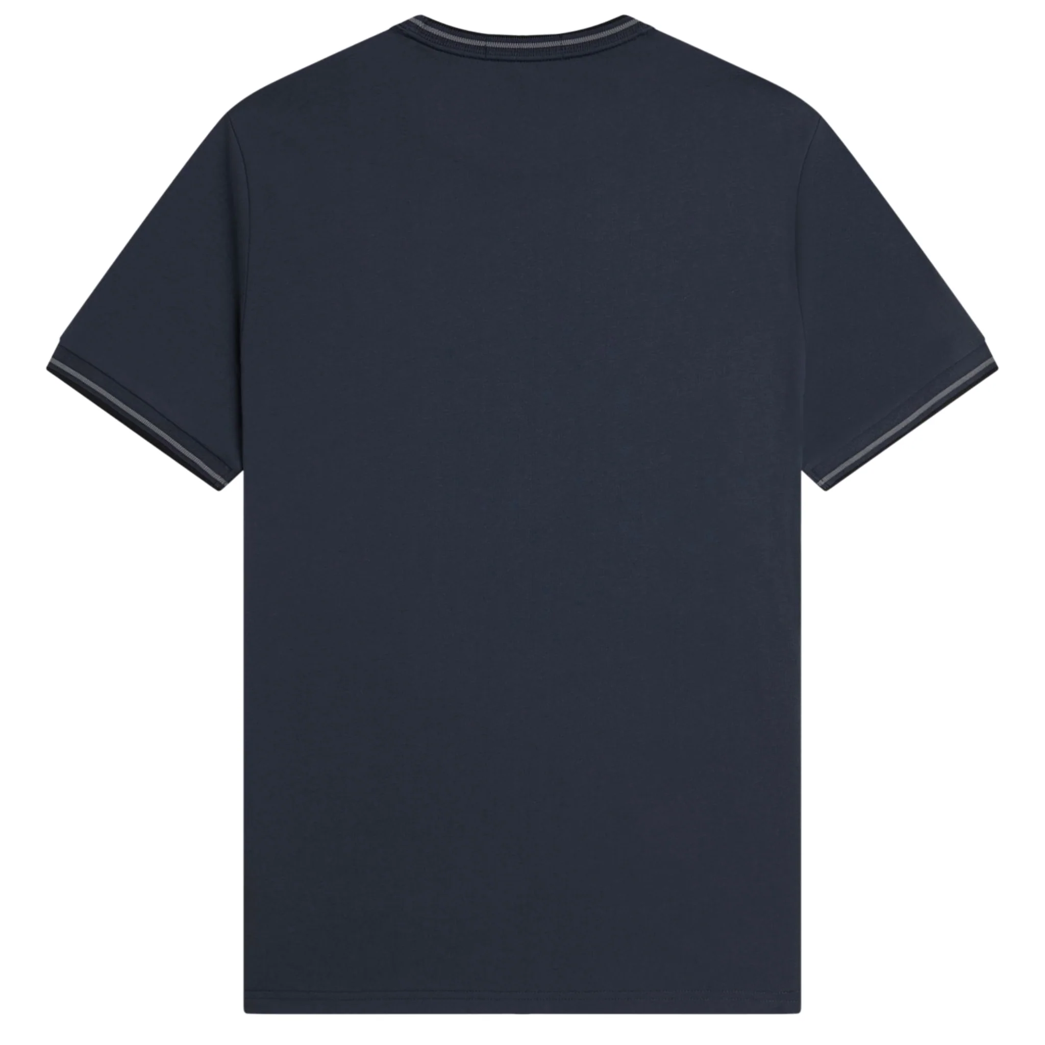 Mens Fred Perry Dark Airforce/Stockport Blue Twin Tipped S/s T Shirt - Image 2