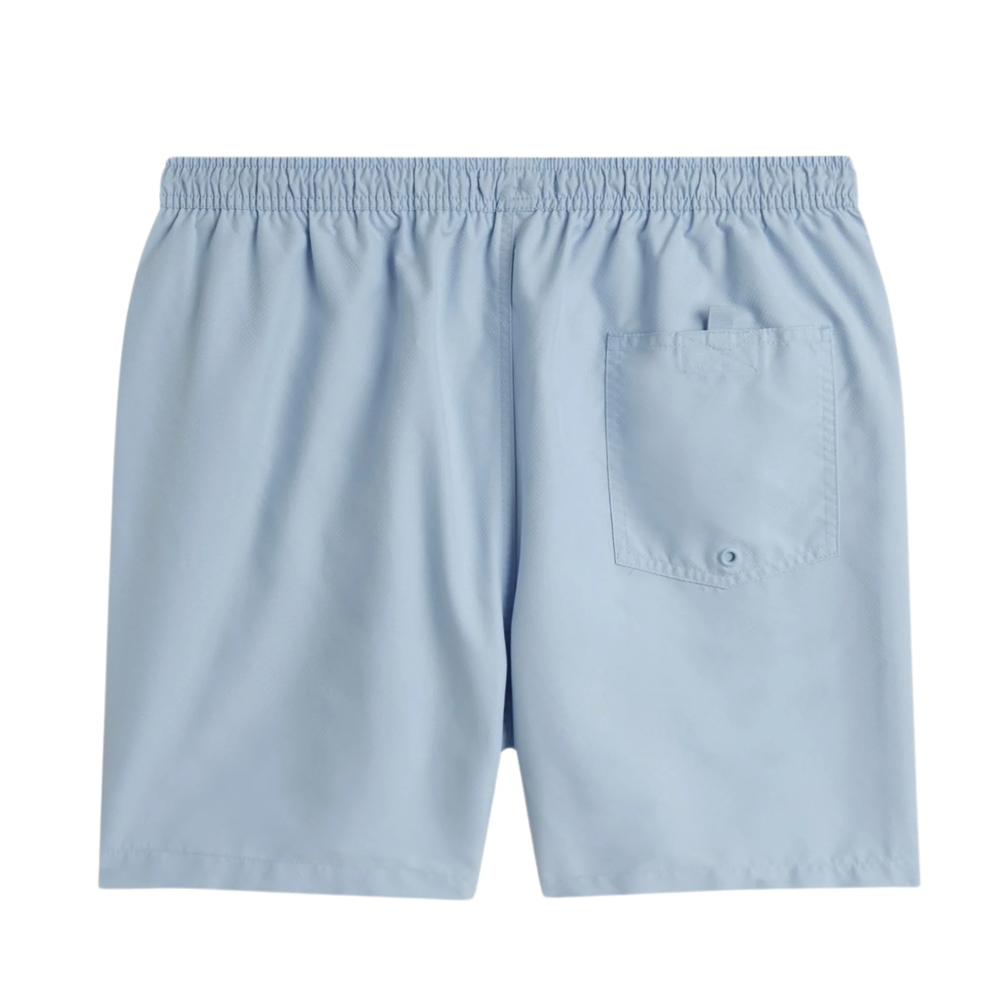 Mens Fred Perry Light Smoke Blue Classic Swim Shorts - Image 3