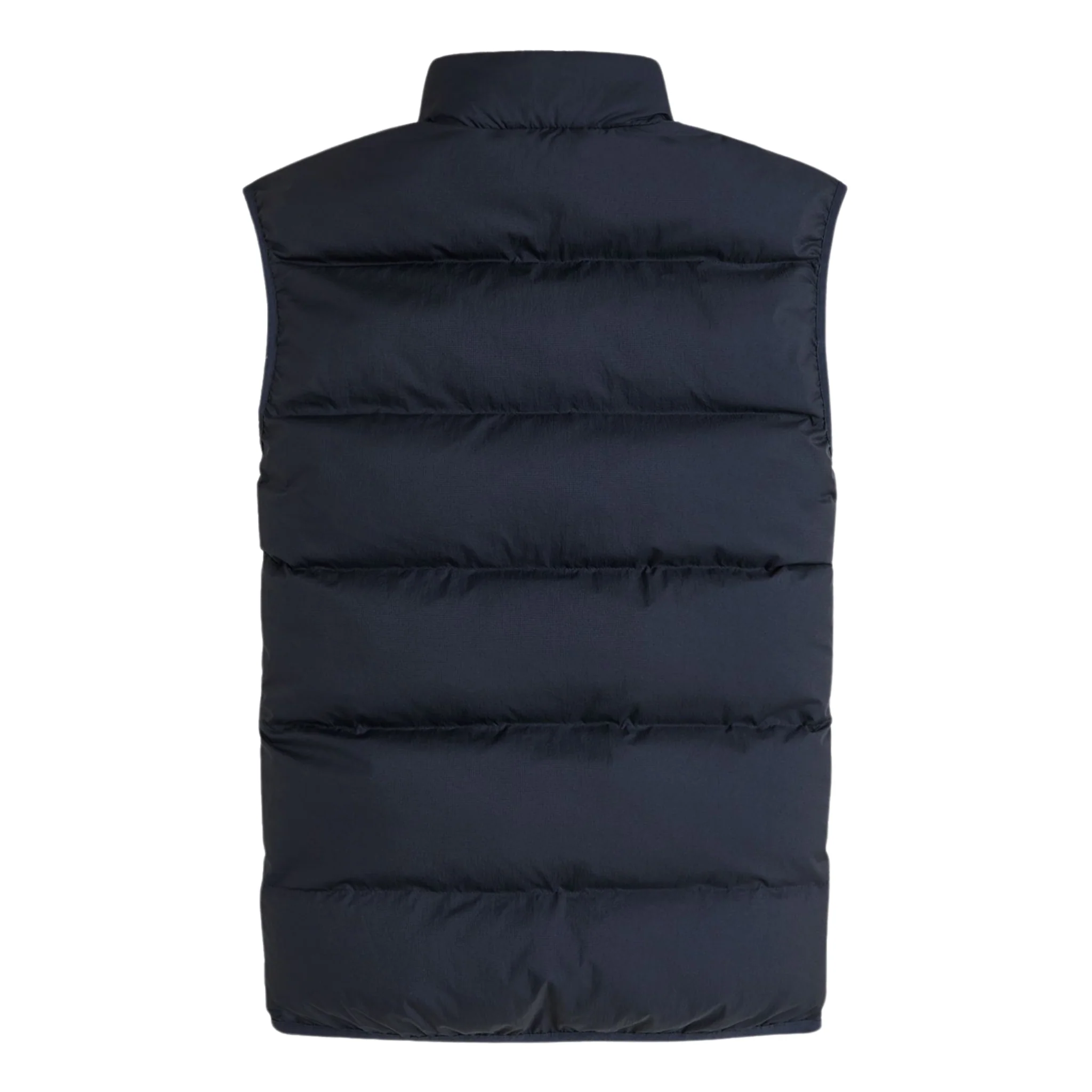 Mens Fred Perry Navy Insulated Gilet - Image 4