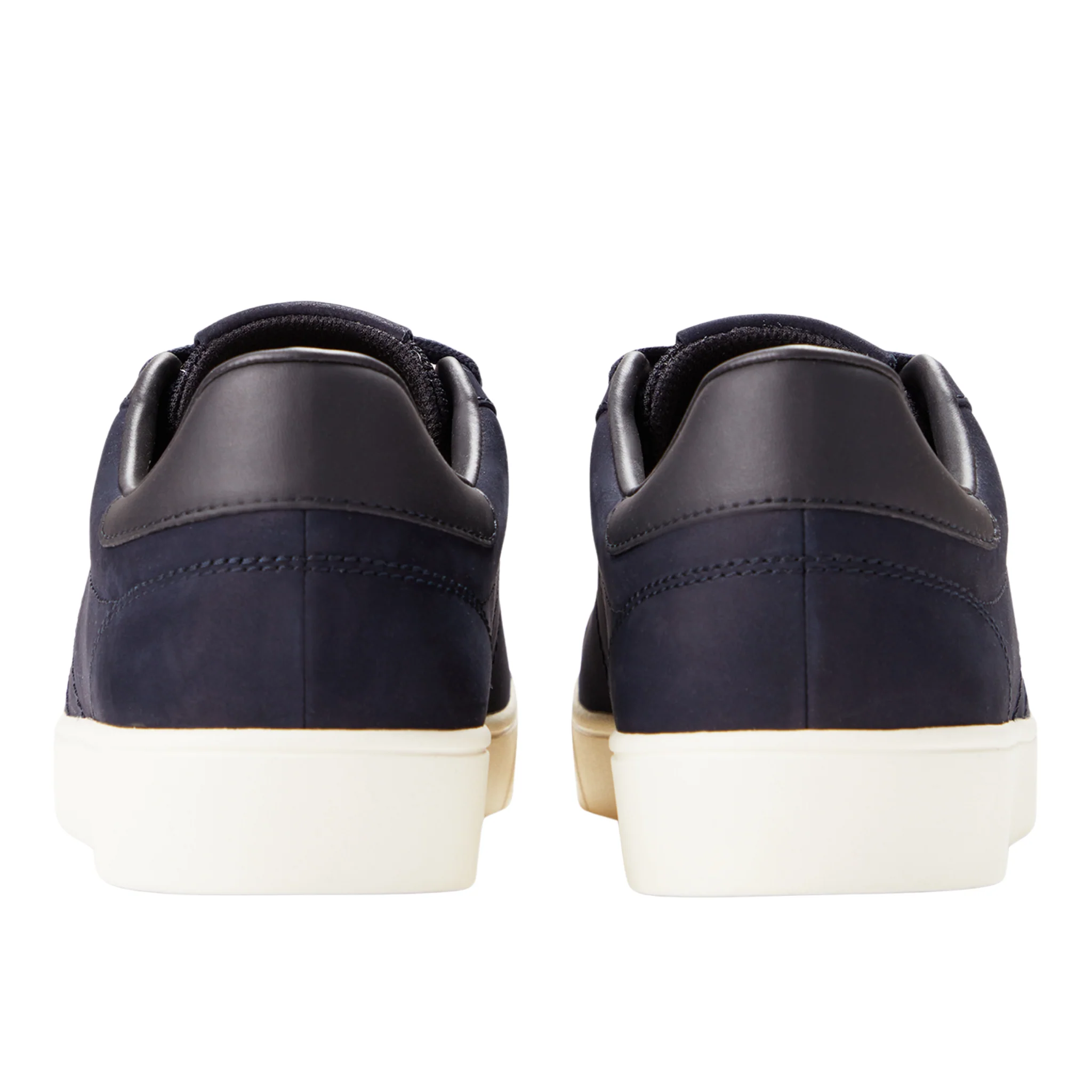 Mens Fred Perry Navy Spencer Nubuck Trainers - Image 3