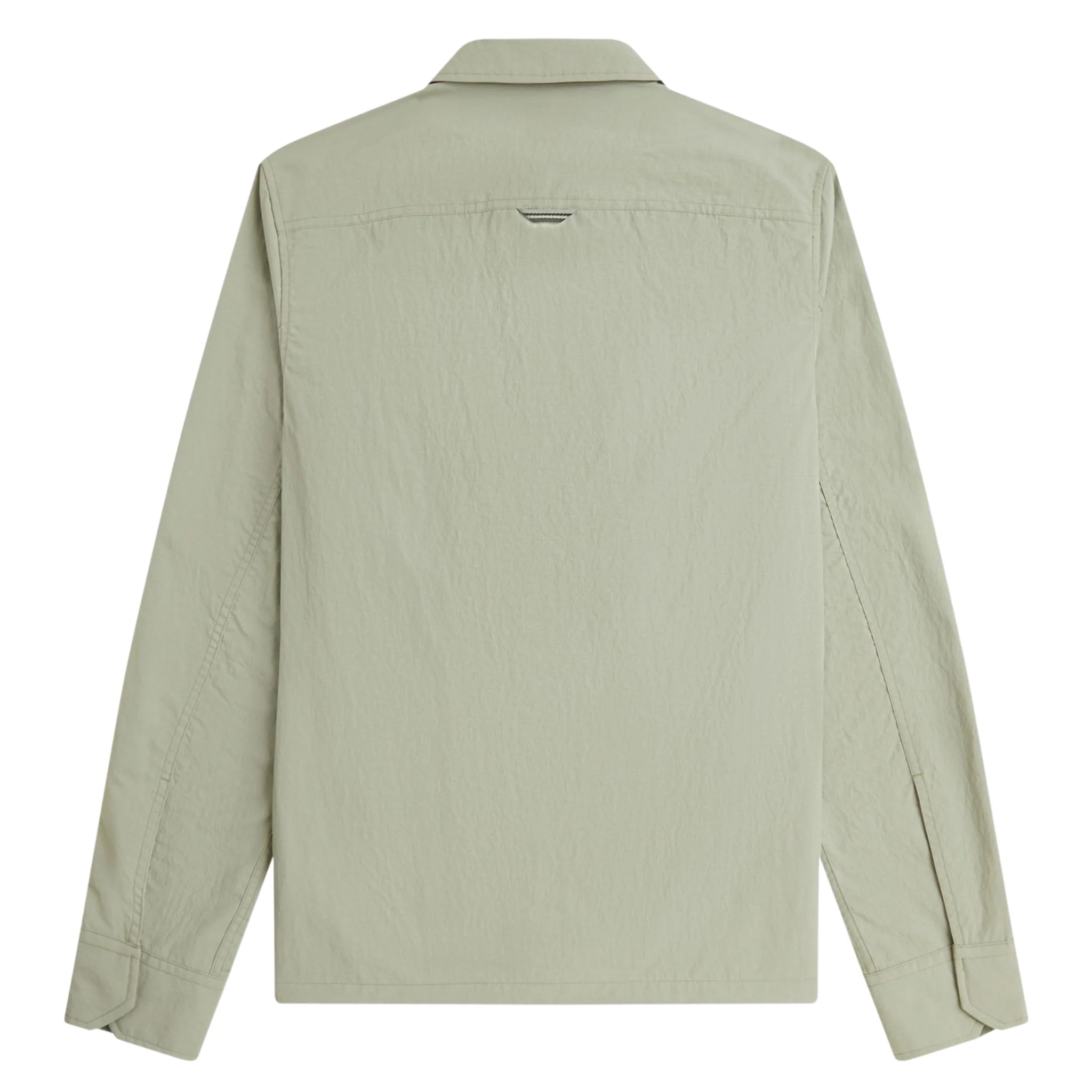 Mens Fred Perry Seagrass Ripstop Pocket Overshirt - Image 2