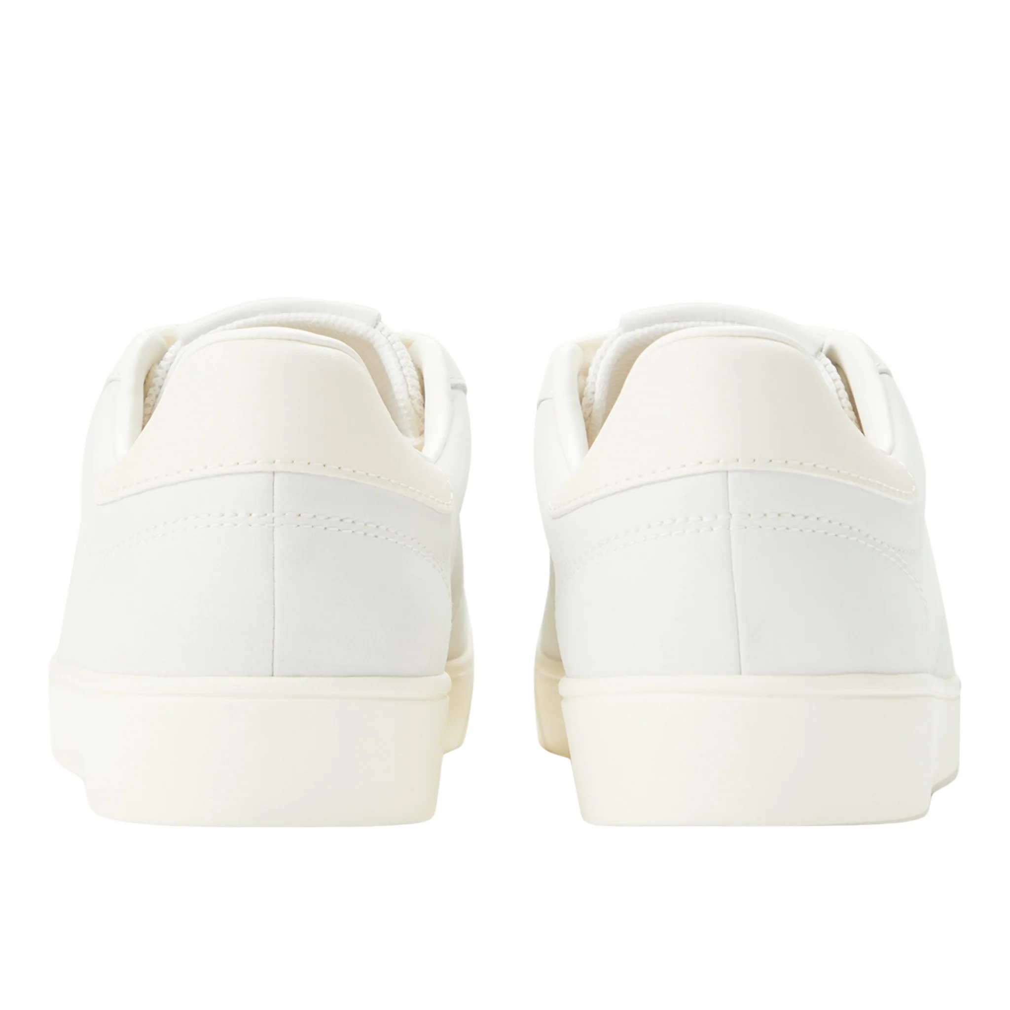 Mens Fred Perry Snow White Spencer Nubuck Trainers - Image 4
