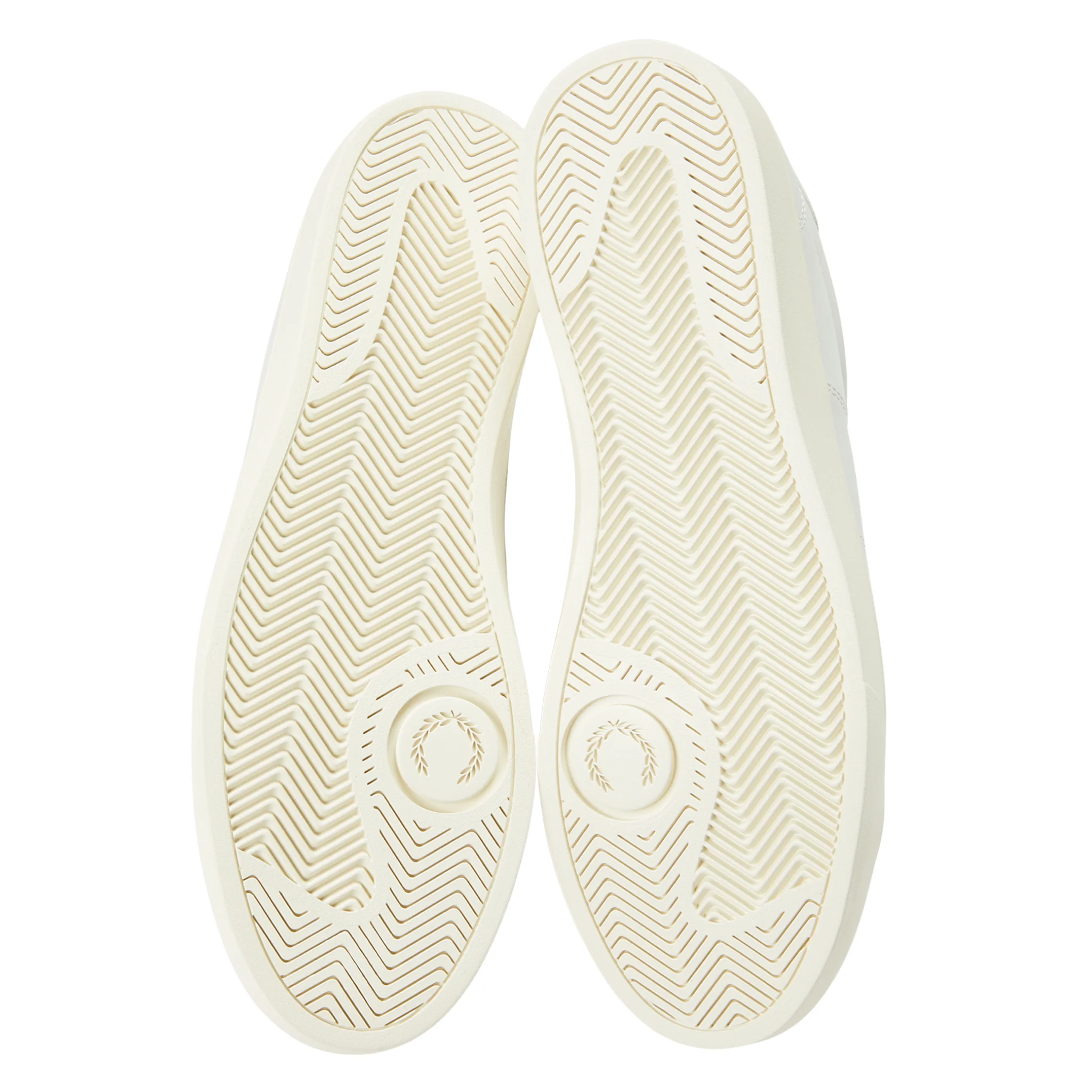 Mens Fred Perry Snow White Spencer Nubuck Trainers - Image 5