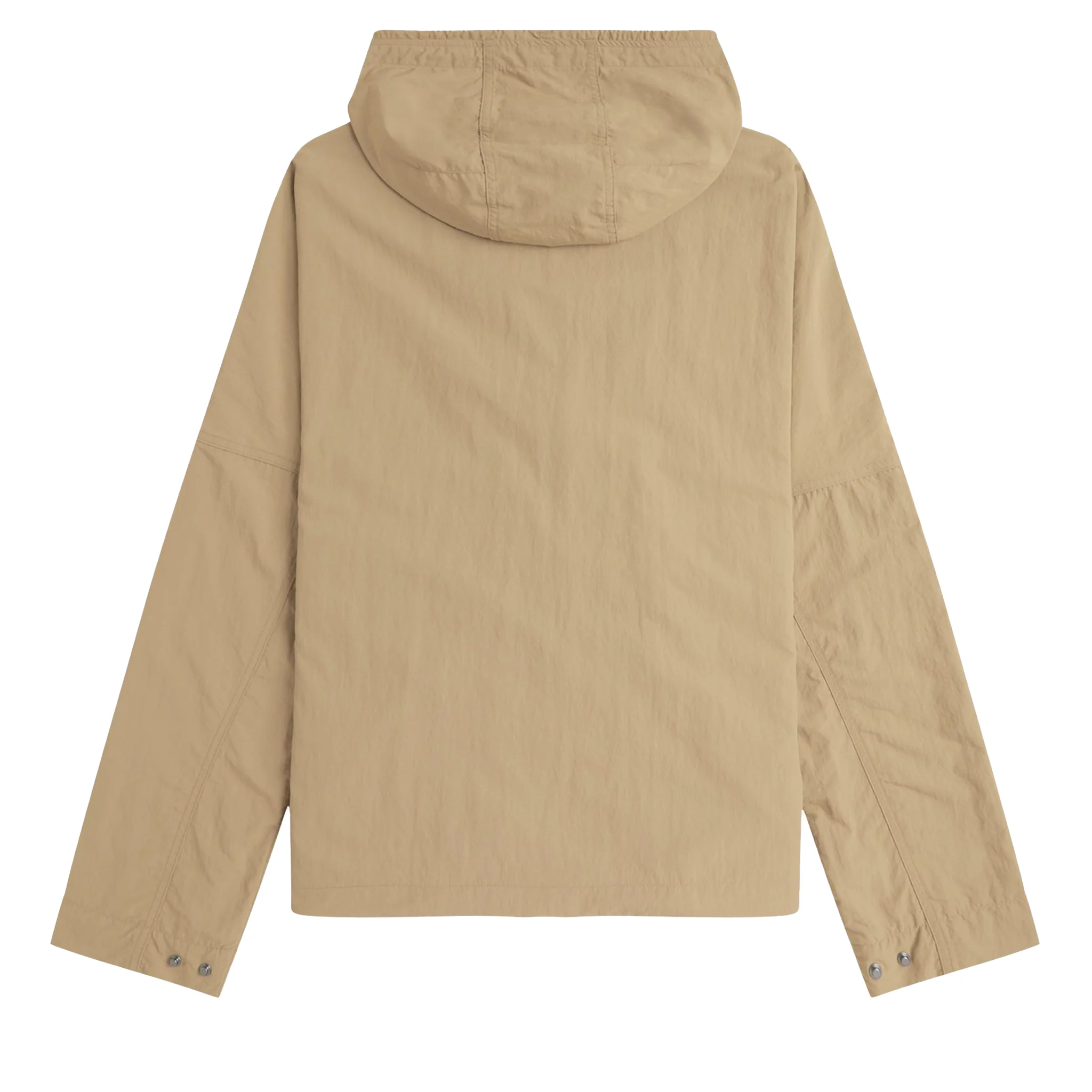 Mens Fred Perry Warm Stone Cropped Fishing Parka - Image 5